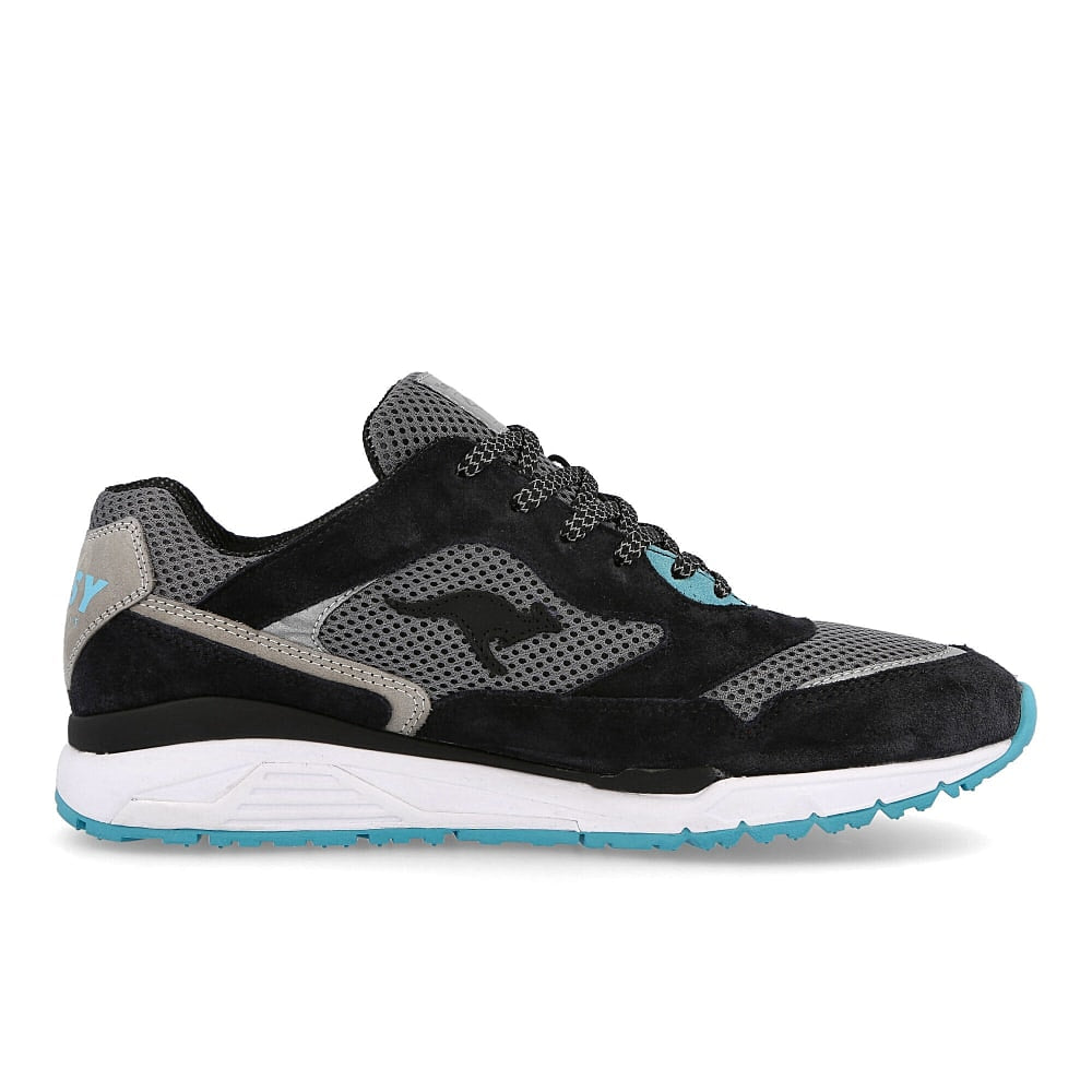 KangaROOS Easy Does It x KangaROOS Ultimate Jet Black-Steel Grey Sneakers Silhouette | Overkill