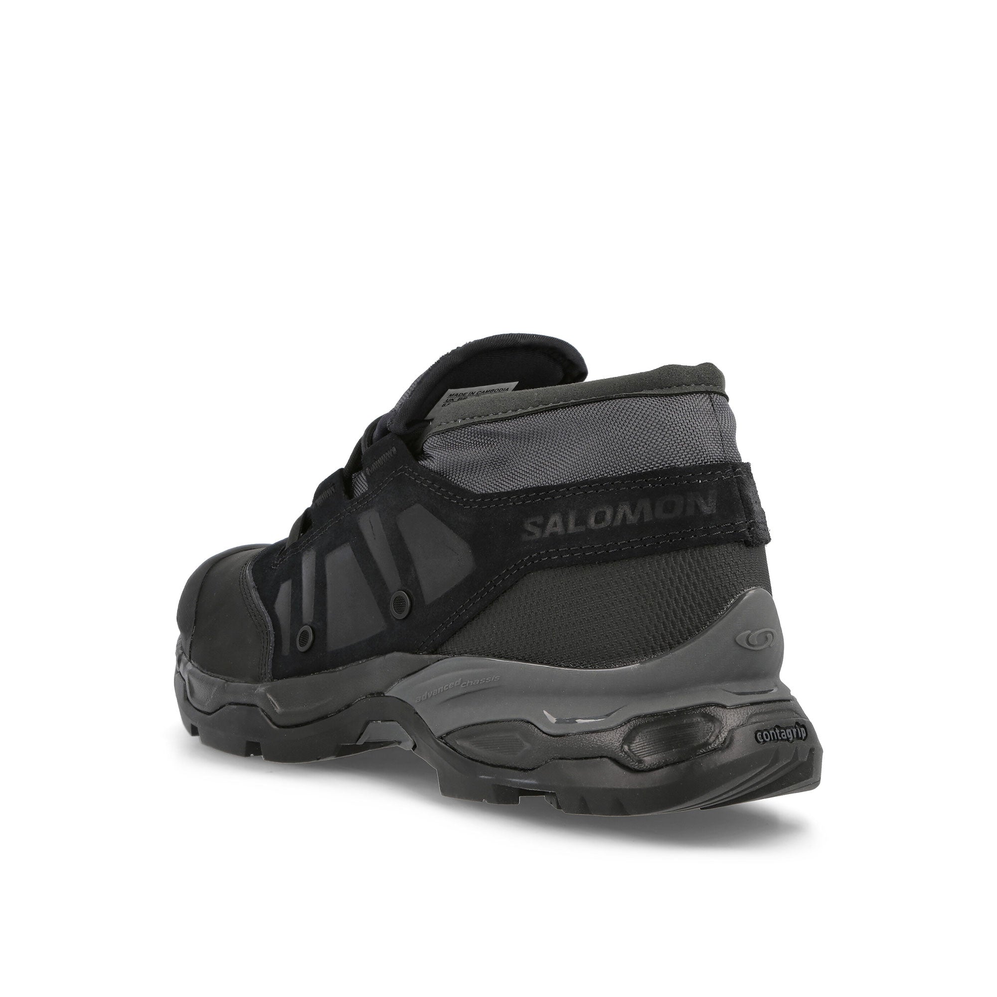 Salomon Jungle Ultra Low Advanced Black-Magnet-Ebony Sneakers Material | Overkill