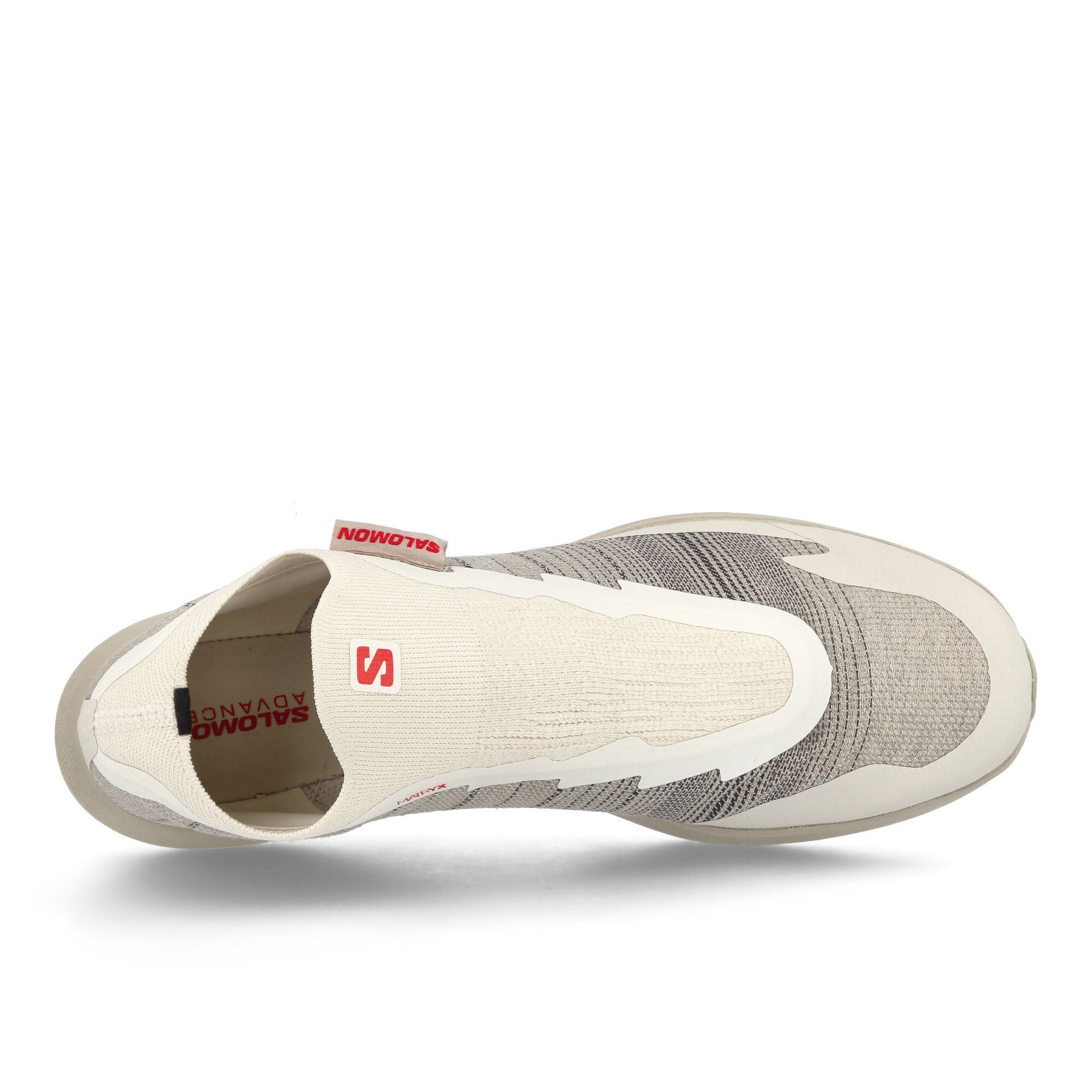 Salomon Pulsar Advanced Vanilla Ice-Feather Gray-Fiery Low Top Sneakers Detailfoto | Overkill