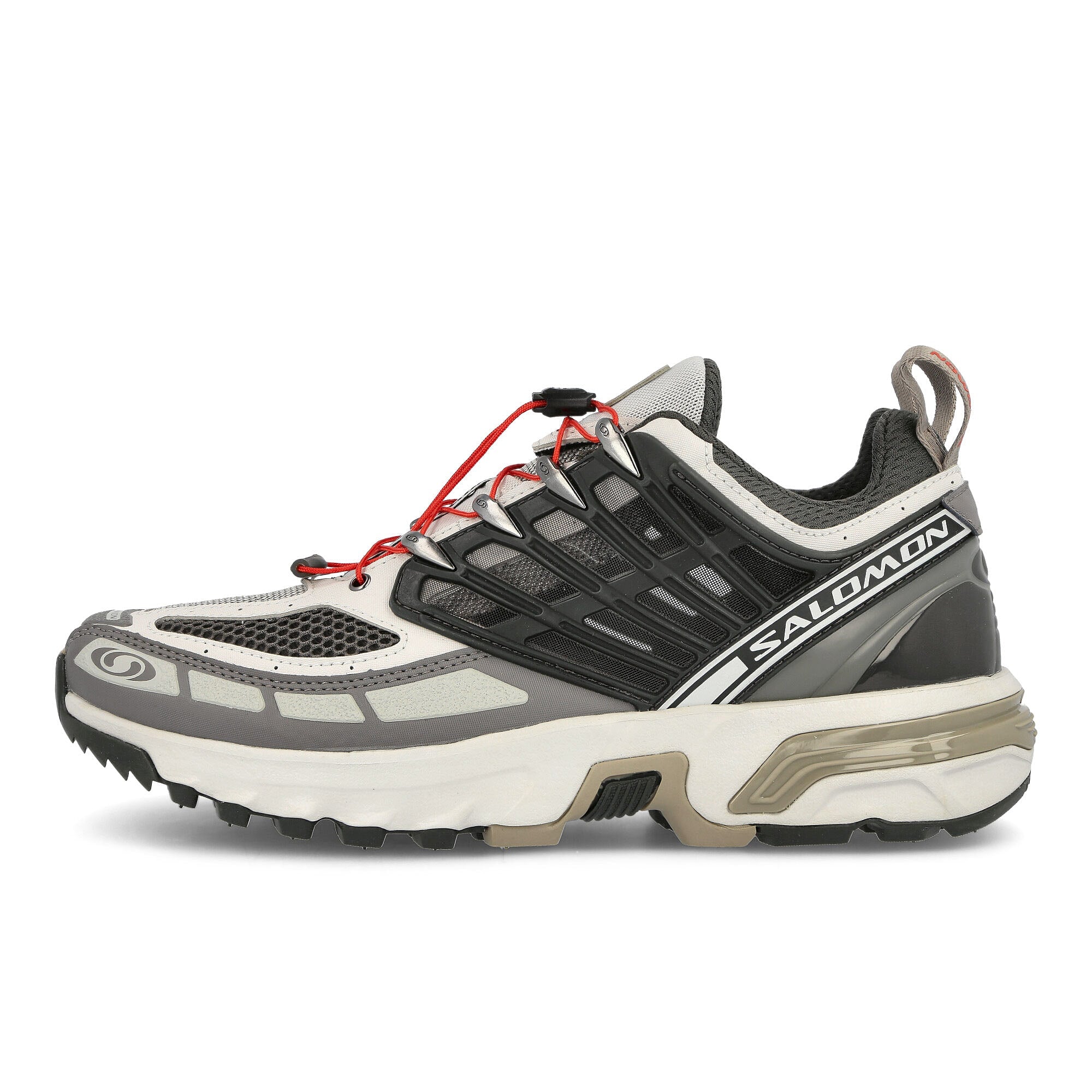 Salomon ACS Pro Peat-Beluga-Vintage Khaki Low Top Sneakers 471322 | Overkill