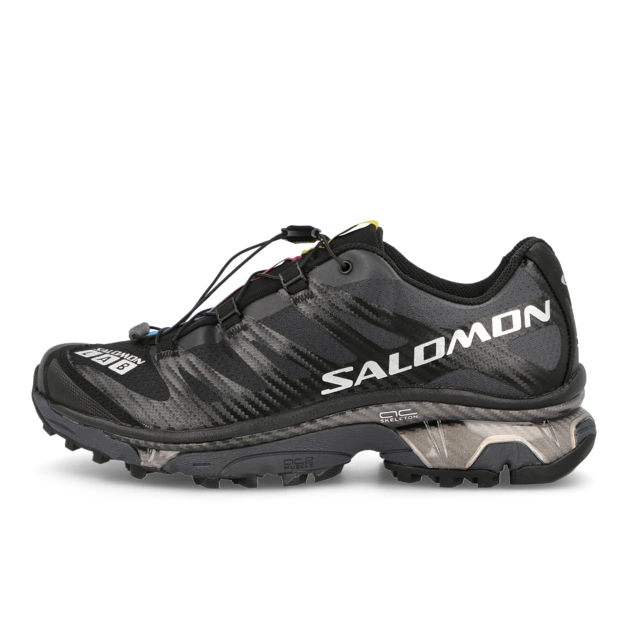 Salomon XT-4 OG Black / Ebony / Silver Metallic X Low Top Sneakers 471329 | Overkill