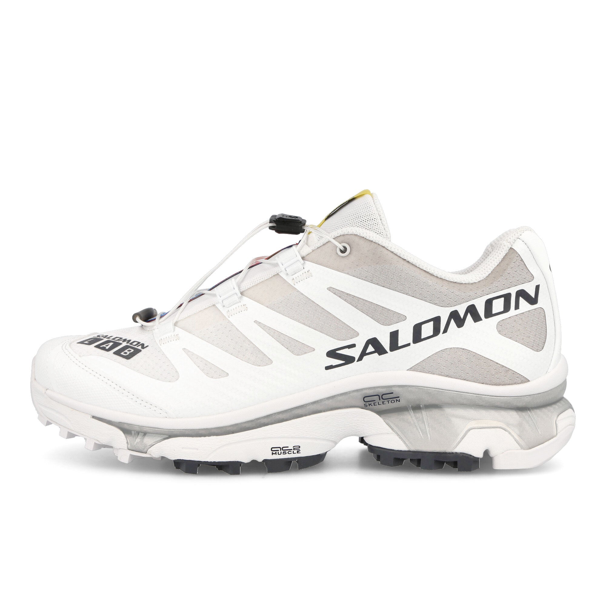 Salomon XT-4 OG White / Ebony / Lunar Rock Low Top Sneakers 471330 | Overkill
