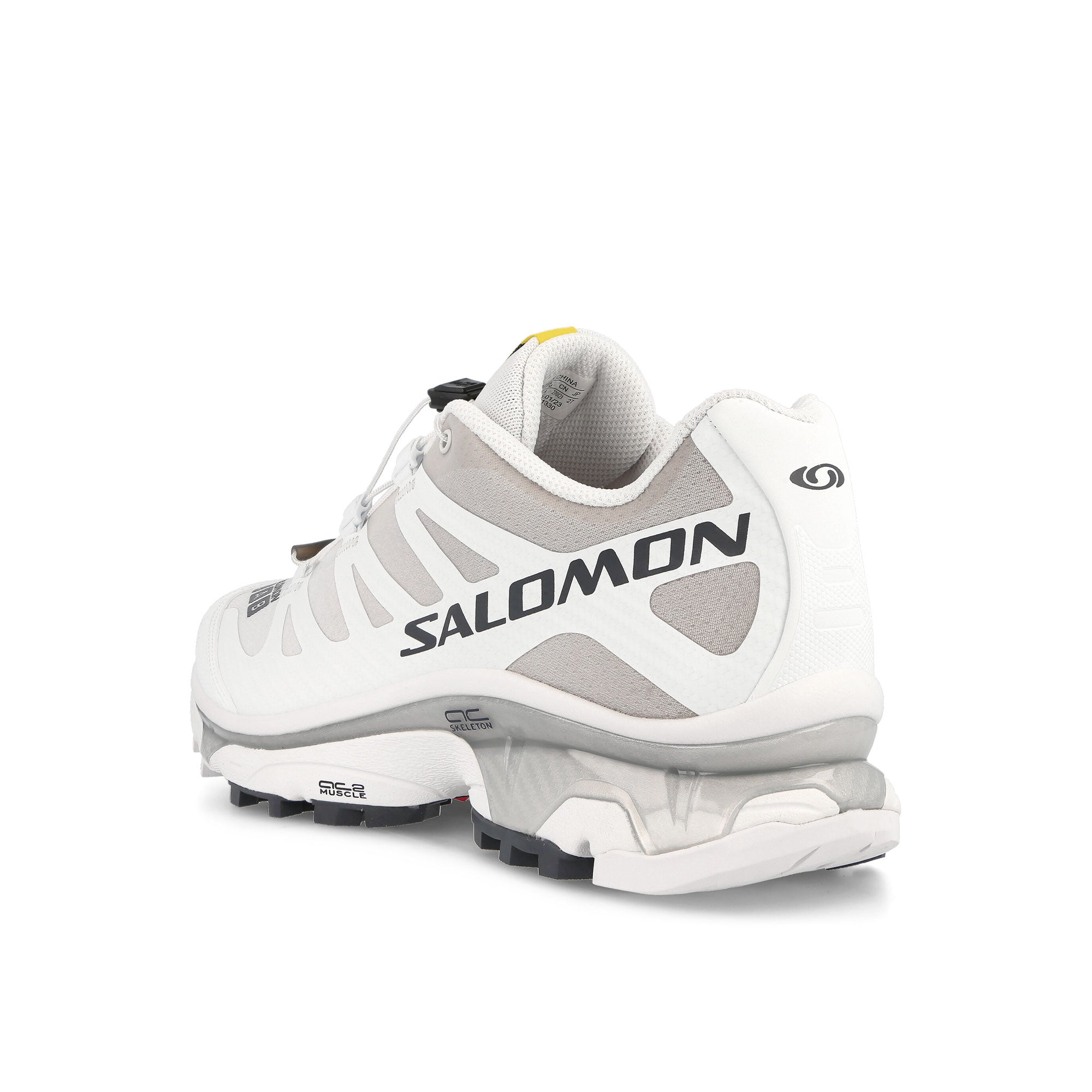 Salomon XT-4 OG White / Ebony / Lunar Rock Low Top Sneakers Material | Overkill