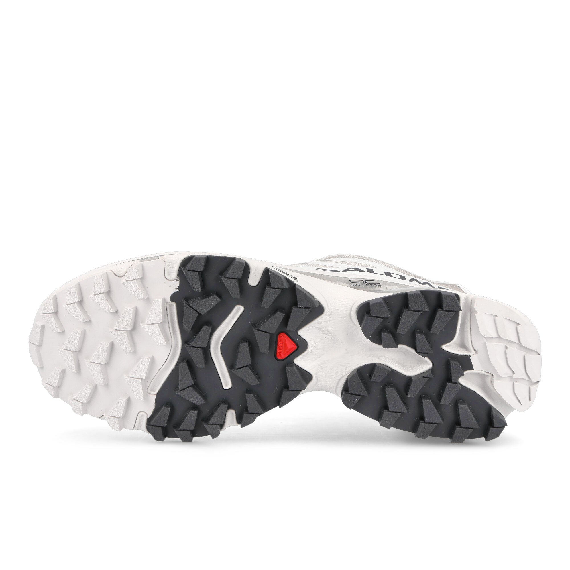 Salomon XT-4 OG White / Ebony / Lunar Rock Low Top Sneakers Detail View 1 | Overkill