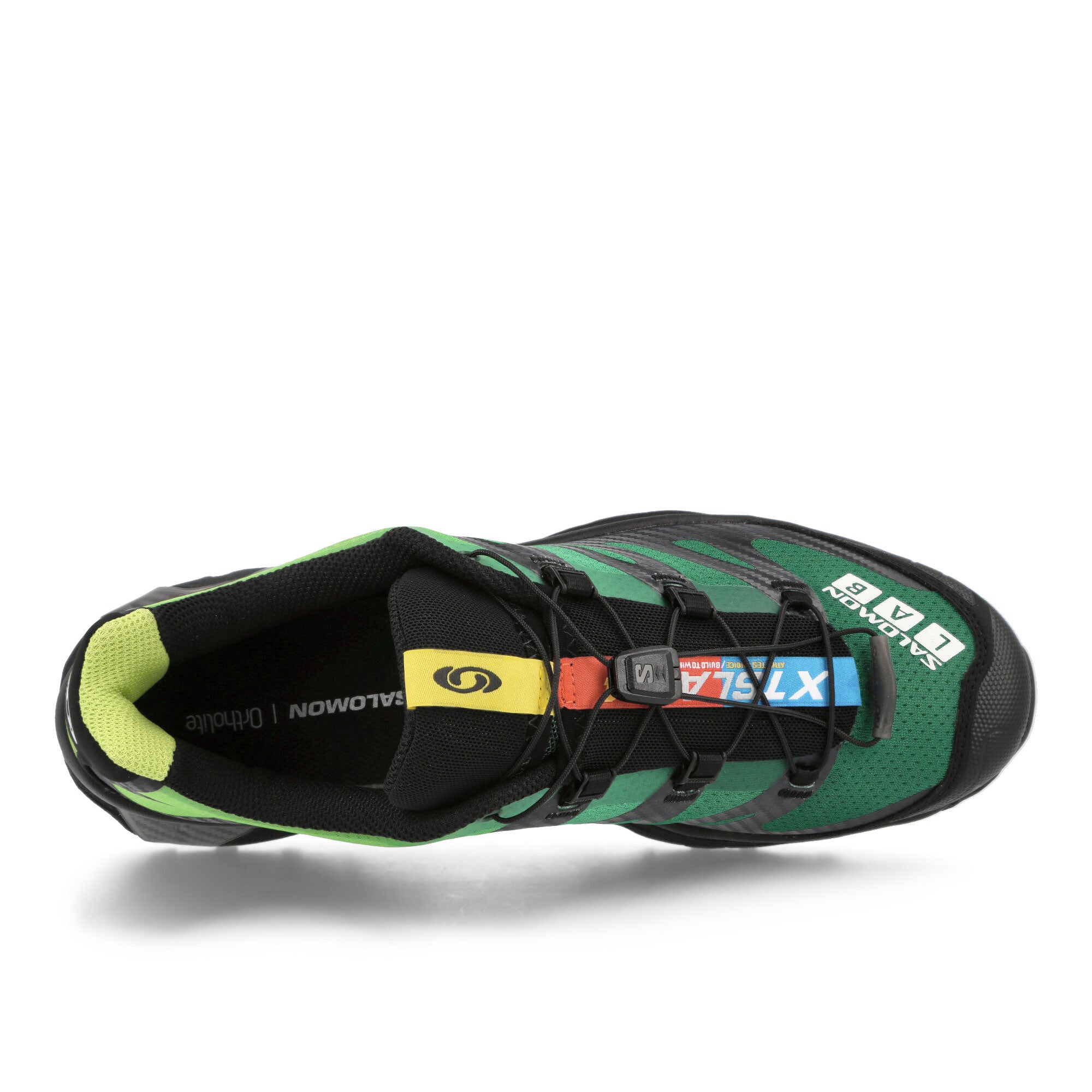 Salomon XT-4 OG Eden-Bright Lime Green-White Sneakers Detailfoto | Overkill