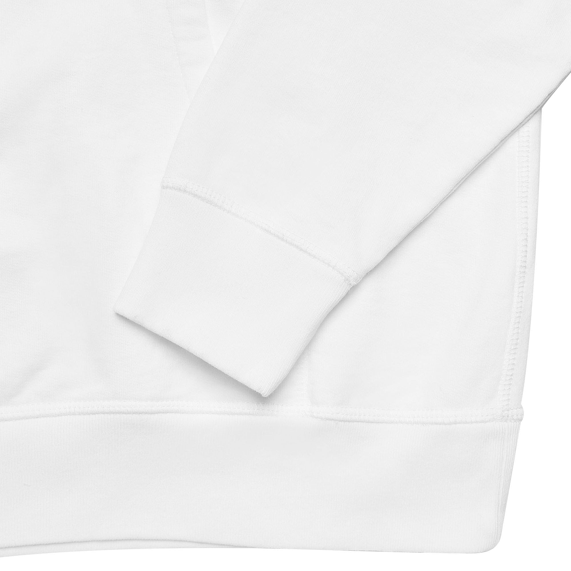 Parra Bird Face Font Hooded Sweatshirt White Hoodies Close-up | Overkill