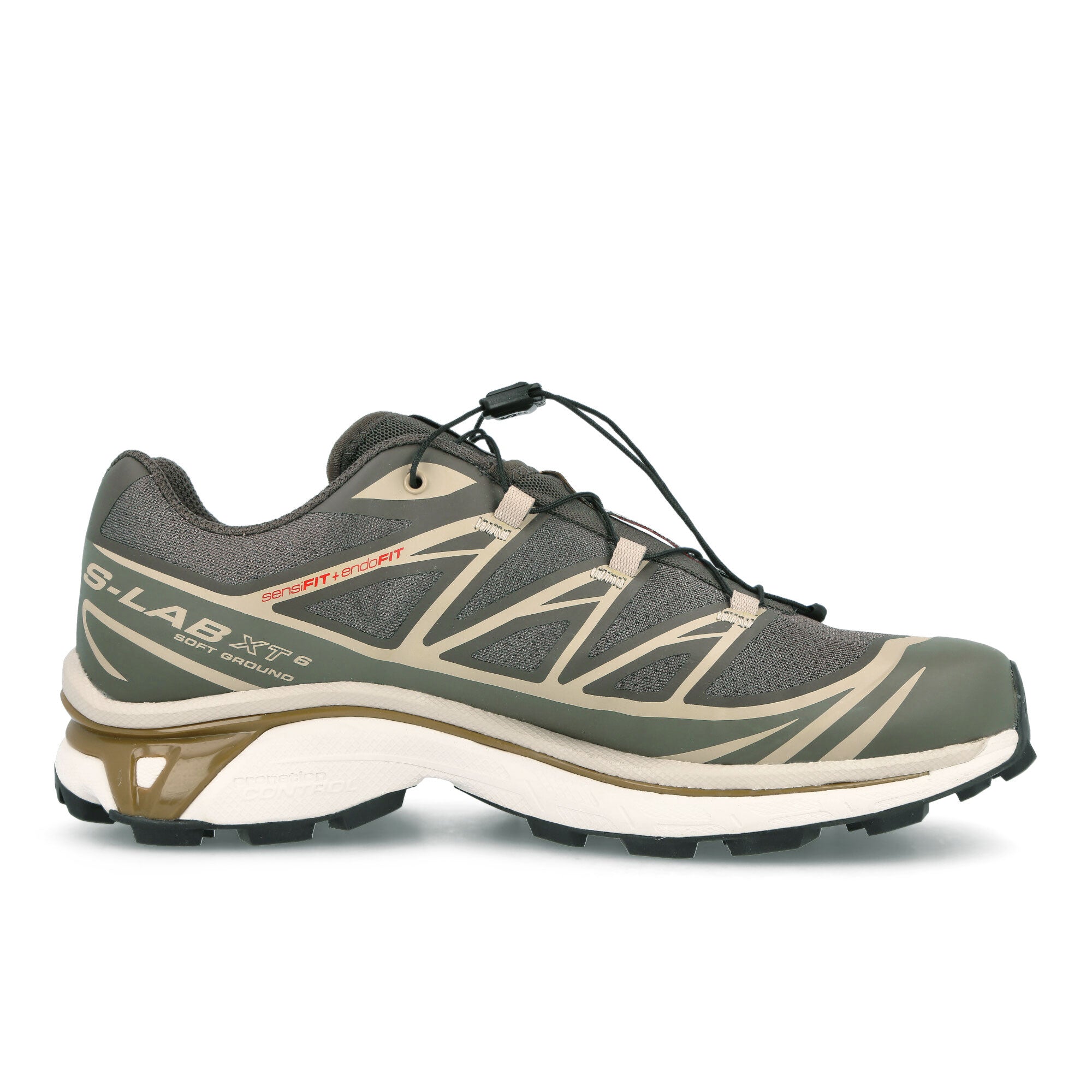 Salomon XT-6 Recut Beluga-Pewter-Dull Gold Sneakers Silhouette | Overkill