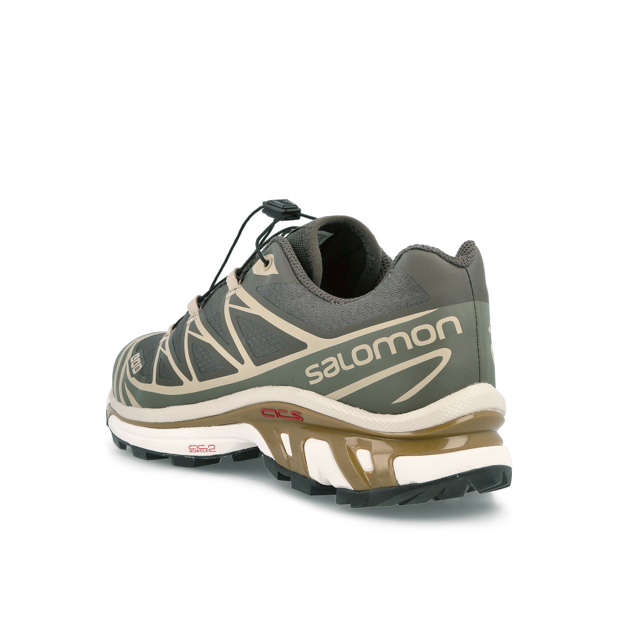 Salomon XT-6 Recut Beluga-Pewter-Dull Gold Sneakers Material | Overkill