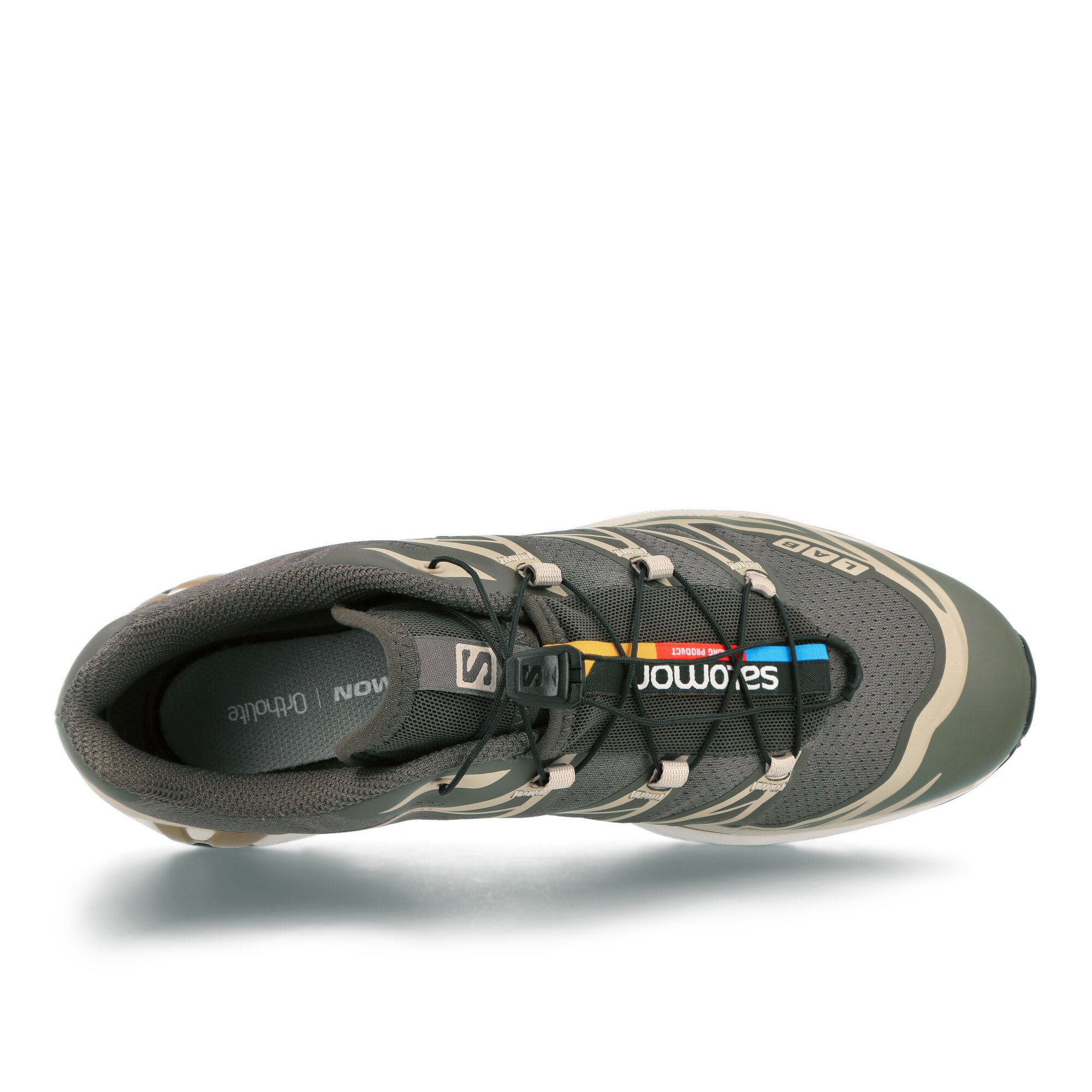 Salomon XT-6 Recut Beluga-Pewter-Dull Gold Sneakers Detailfoto | Overkill