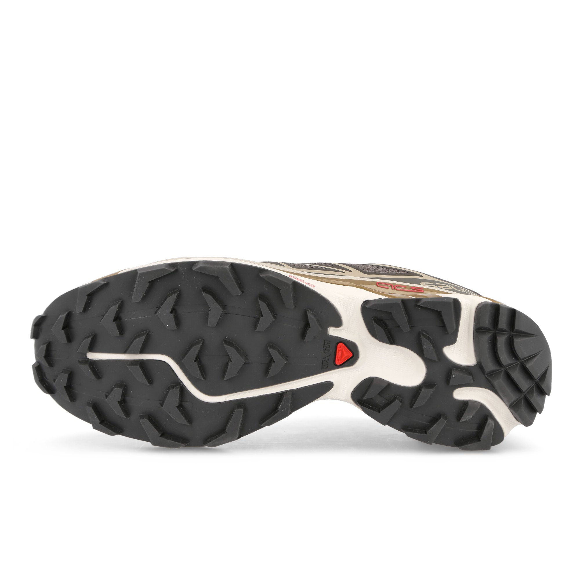 Salomon XT-6 Recut Beluga-Pewter-Dull Gold Sneakers Detail View 1 | Overkill