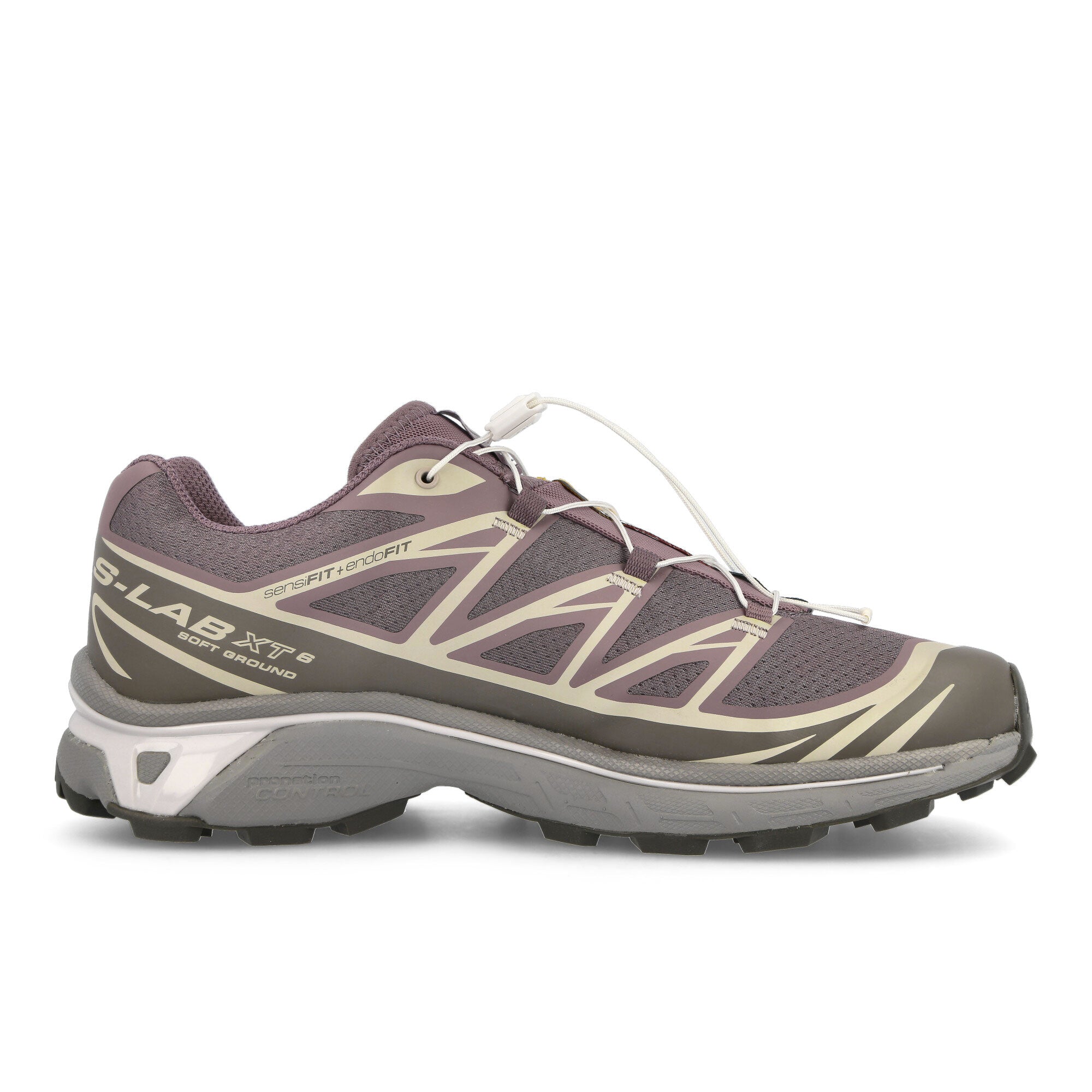Salomon XT-6 Moonscape-Plum Kitten-Gull Sneakers Silhouette | Overkill