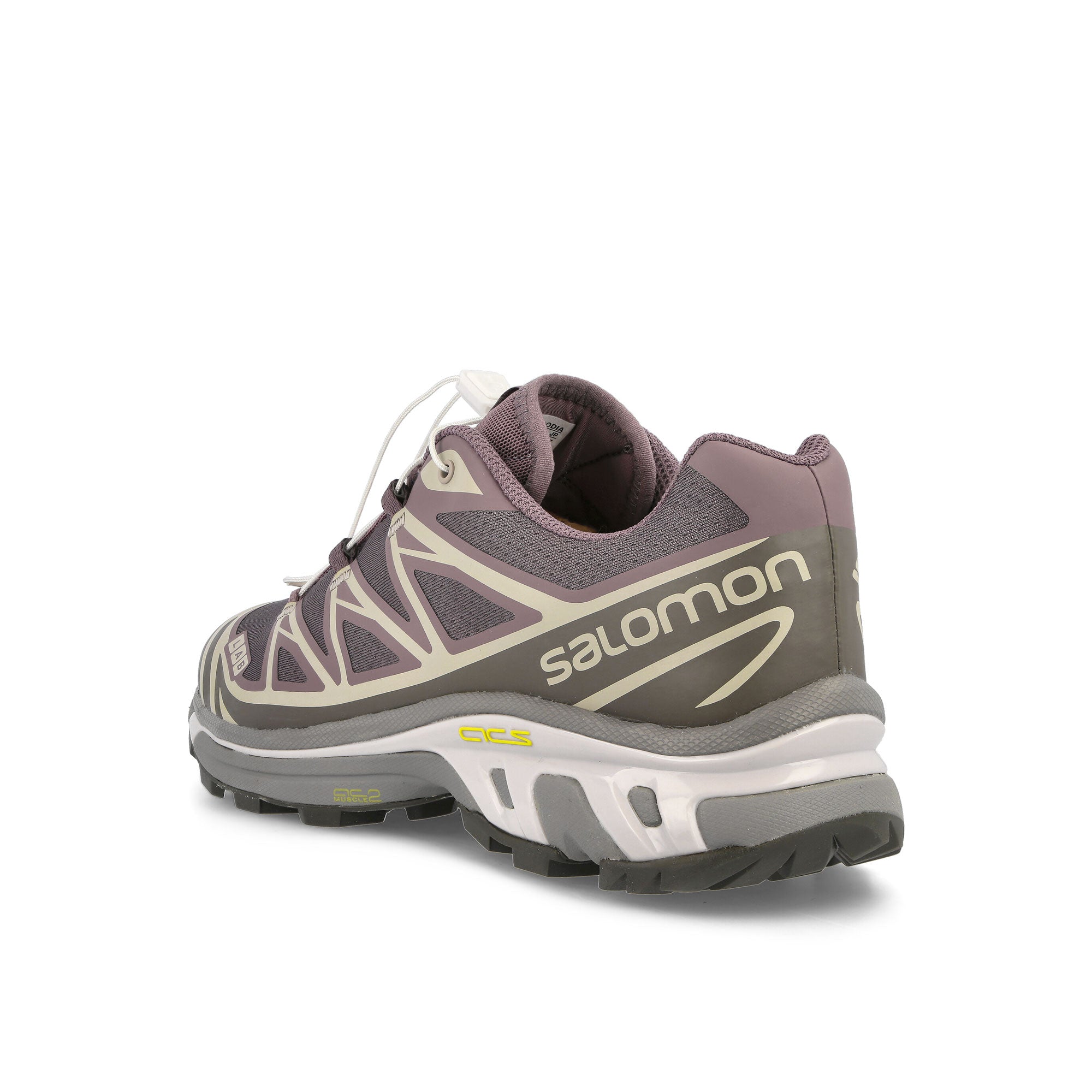 Salomon XT-6 Moonscape-Plum Kitten-Gull Sneakers Material | Overkill