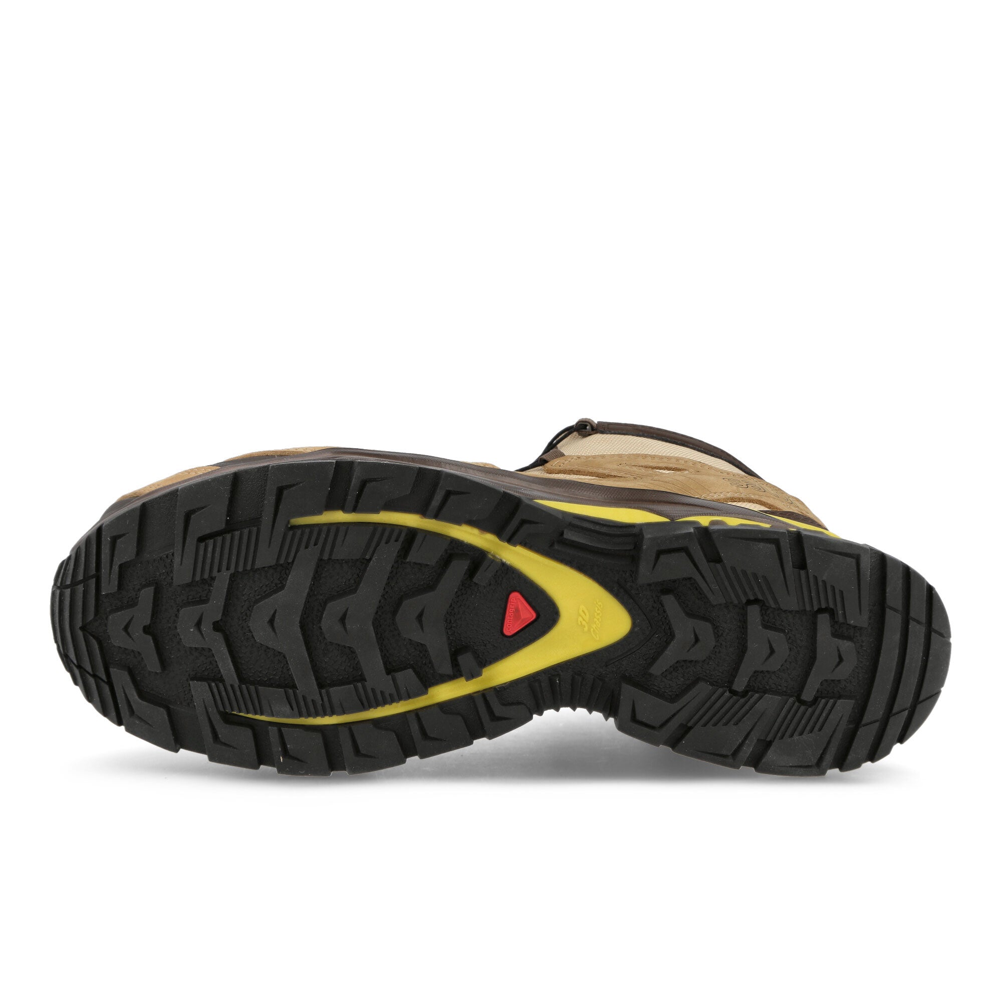 Salomon Better Gift Shop x Salomon XA Pro 3D Mid GTX Safari-Kelp-Empire Yellow Sneakers Detail View 1 | Overkill