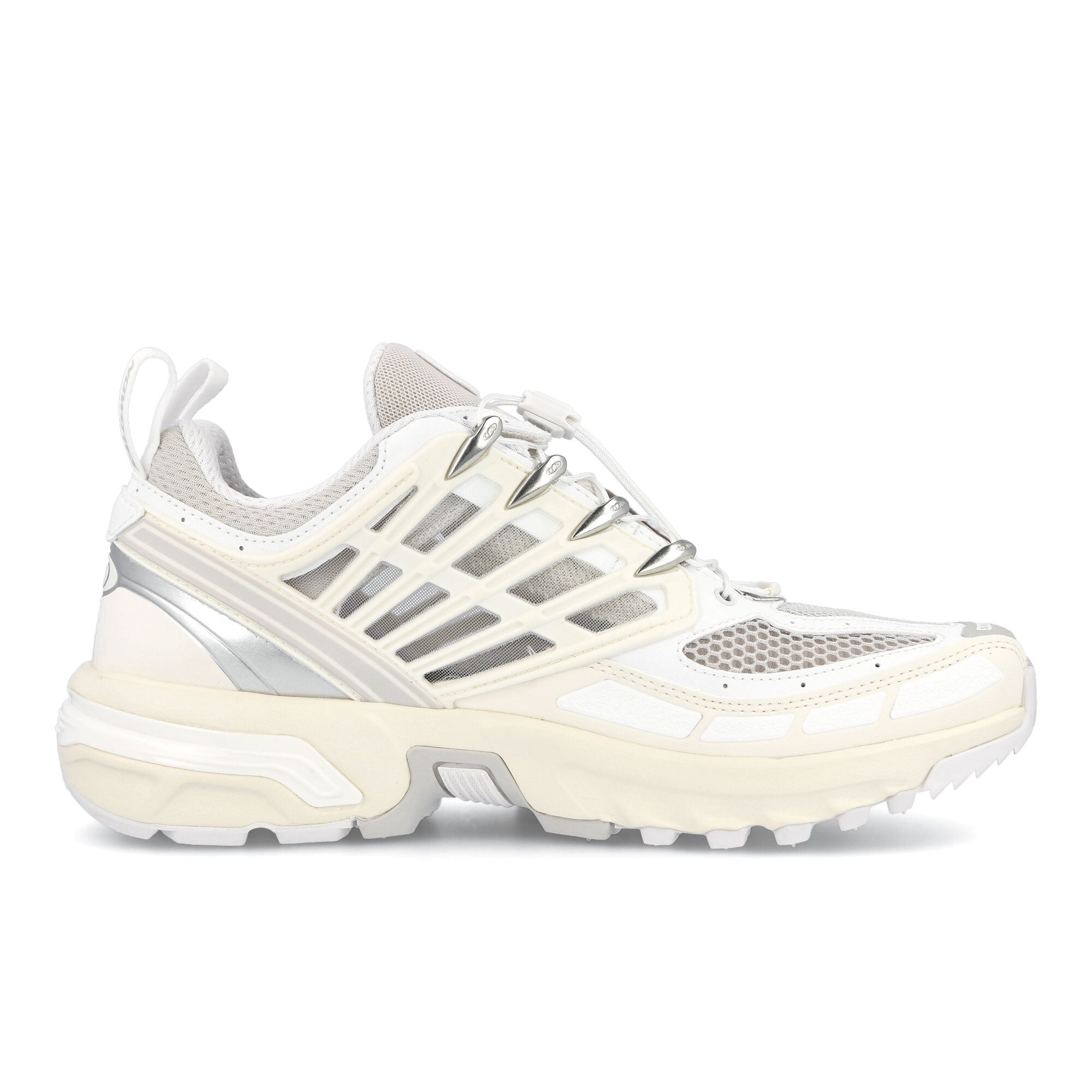 Salomon ACS Pro White / Vanilla Ice / Lunar Rock Low Top Sneakers Silhouette | Overkill