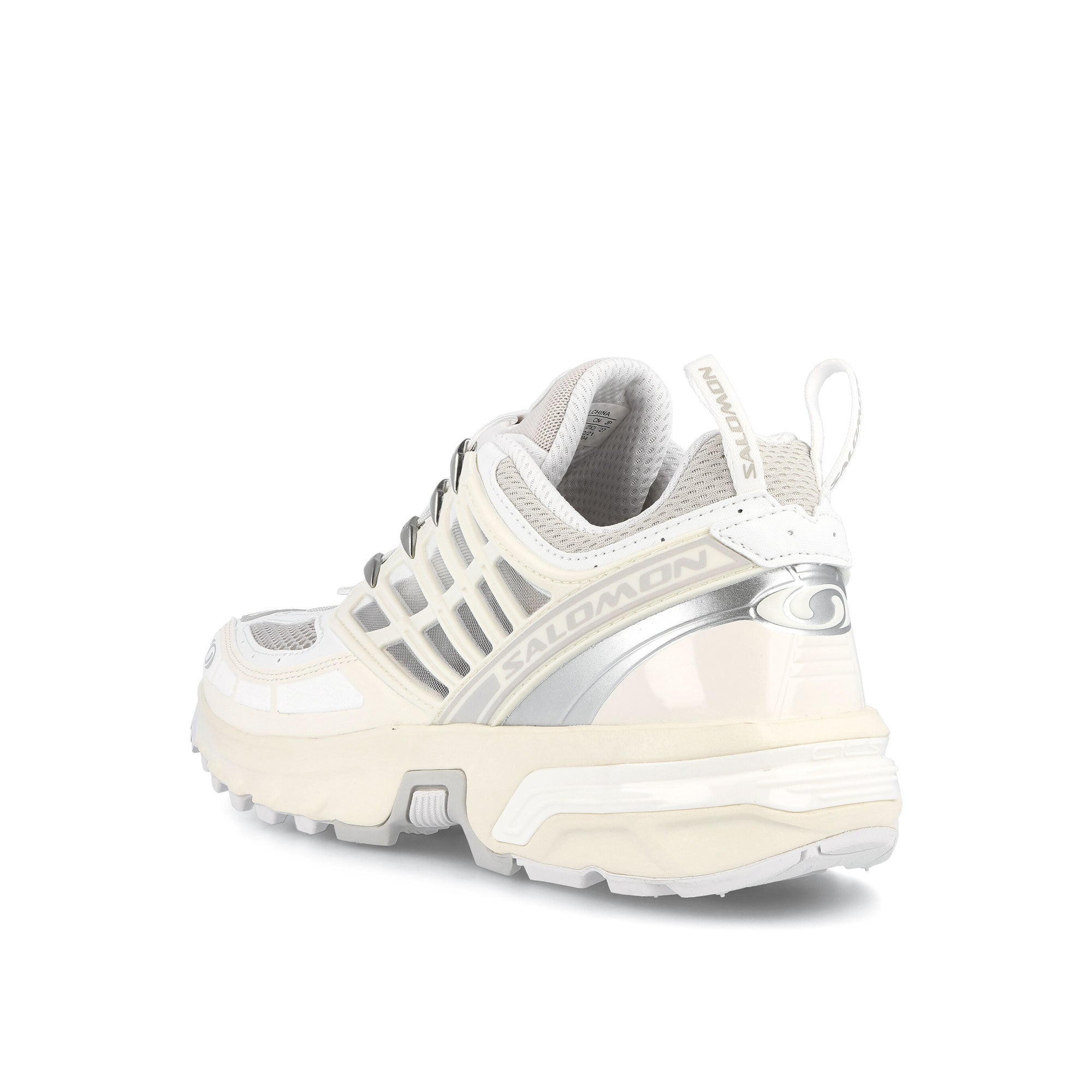 Salomon ACS Pro White / Vanilla Ice / Lunar Rock Low Top Sneakers Material | Overkill