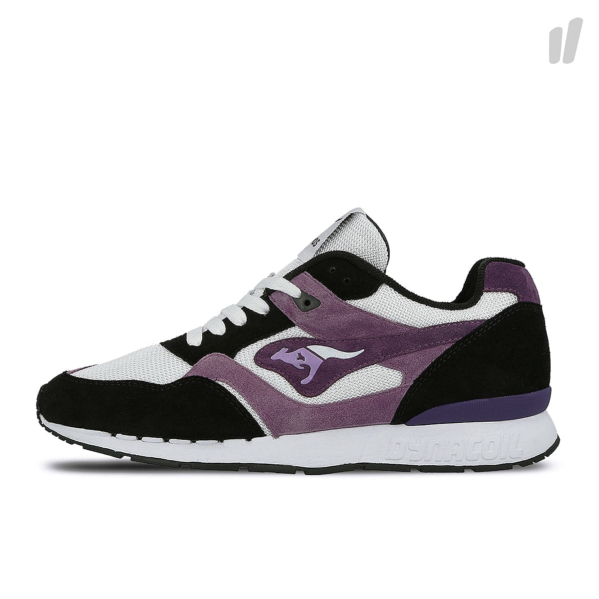 KangaROOS racer hybrid Jet Black-Purple Sneakers 47223 0 5056 | Overkill
