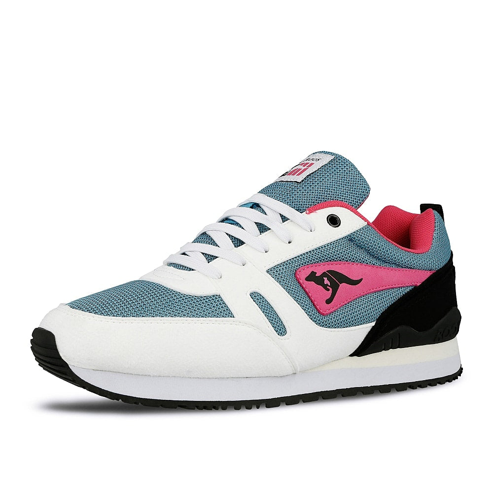 KangaROOS omniracer White-Tile Blue Sneakers Close Up | Overkill