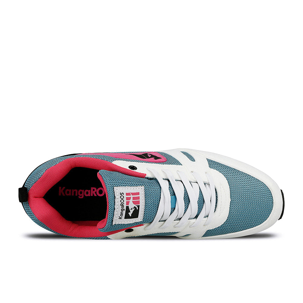 KangaROOS omniracer White-Tile Blue Sneakers Detailfoto | Overkill