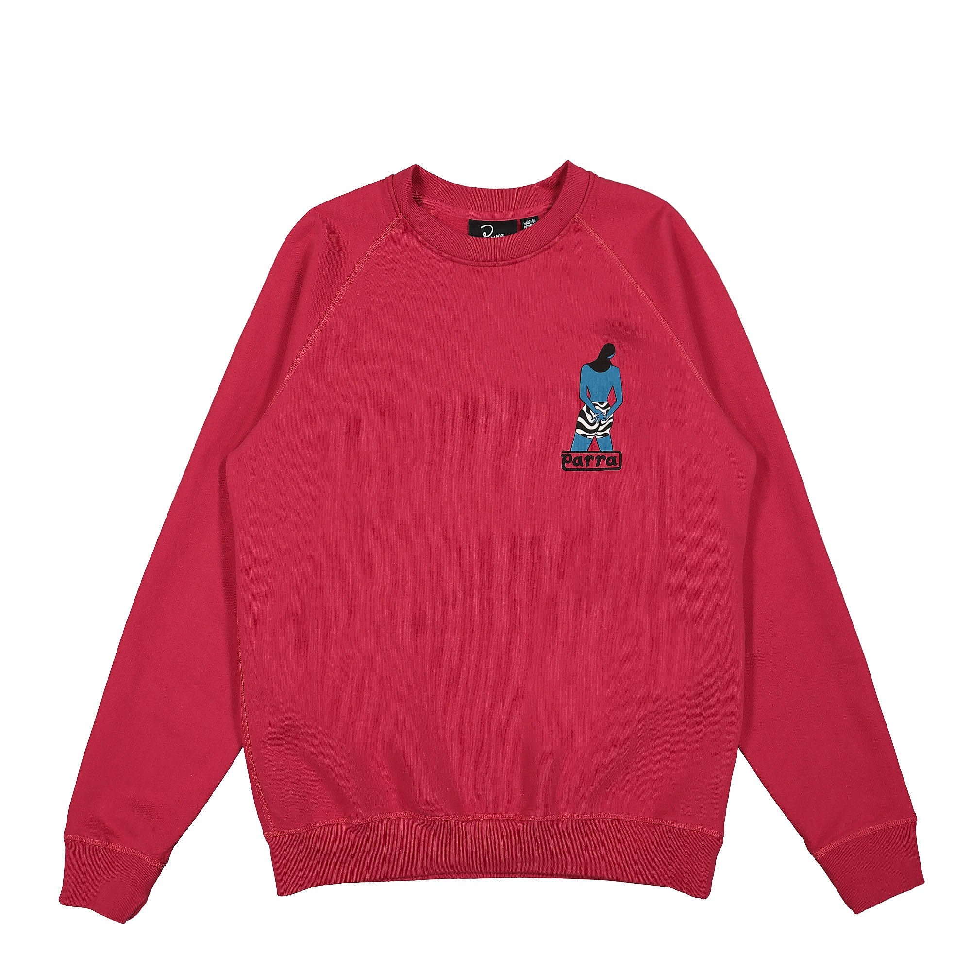 Parra Water Park Crew Neck Sweatshirt Purplepink Sweatshirts 47235 | Overkill