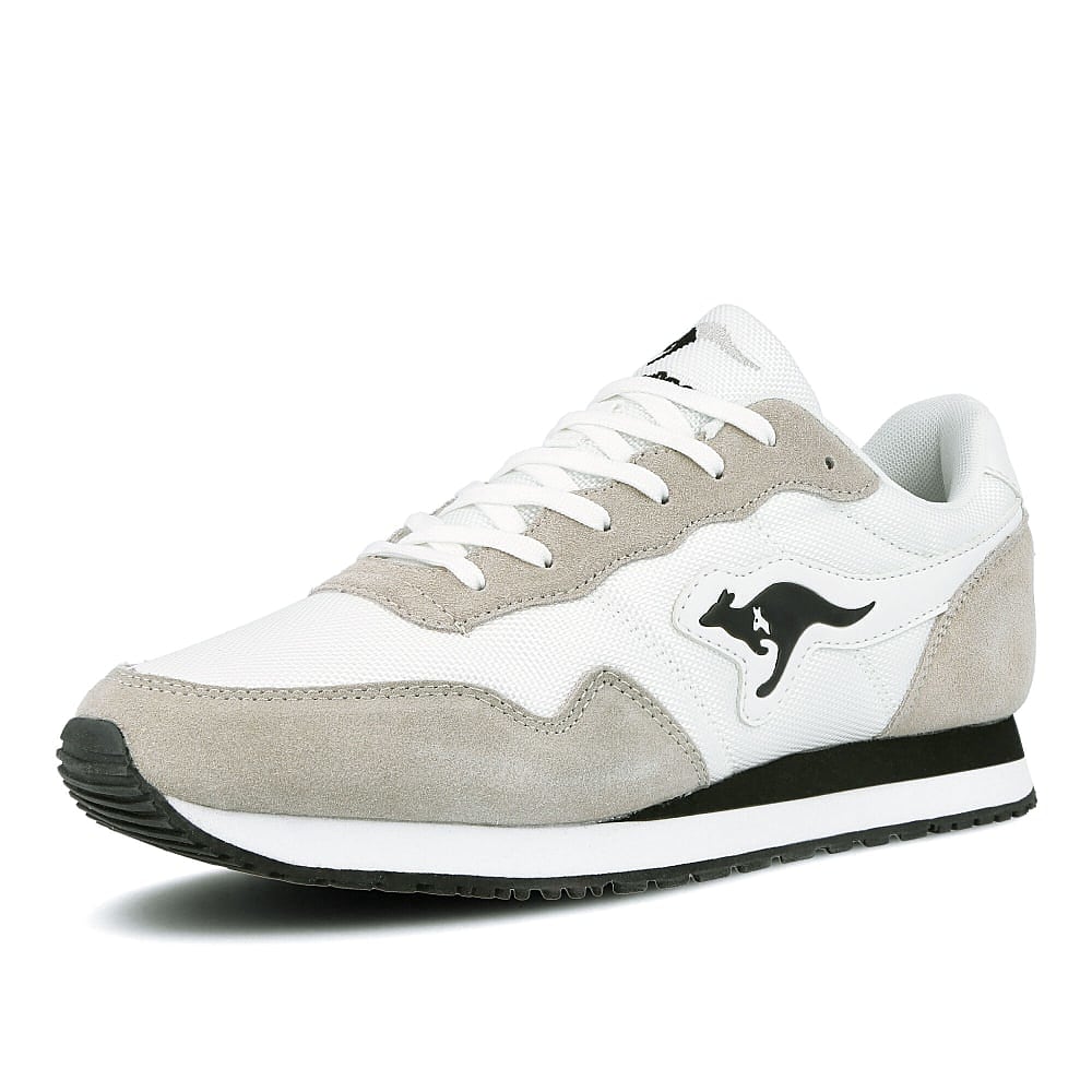 KangaROOS invader 40 White Sneakers Close Up | Overkill