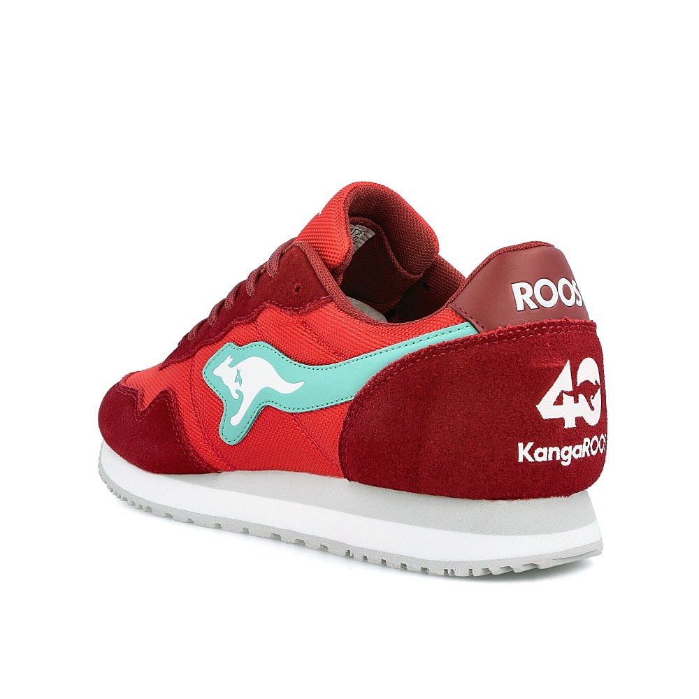 KangaROOS invader 40 Red Sneakers Material | Overkill