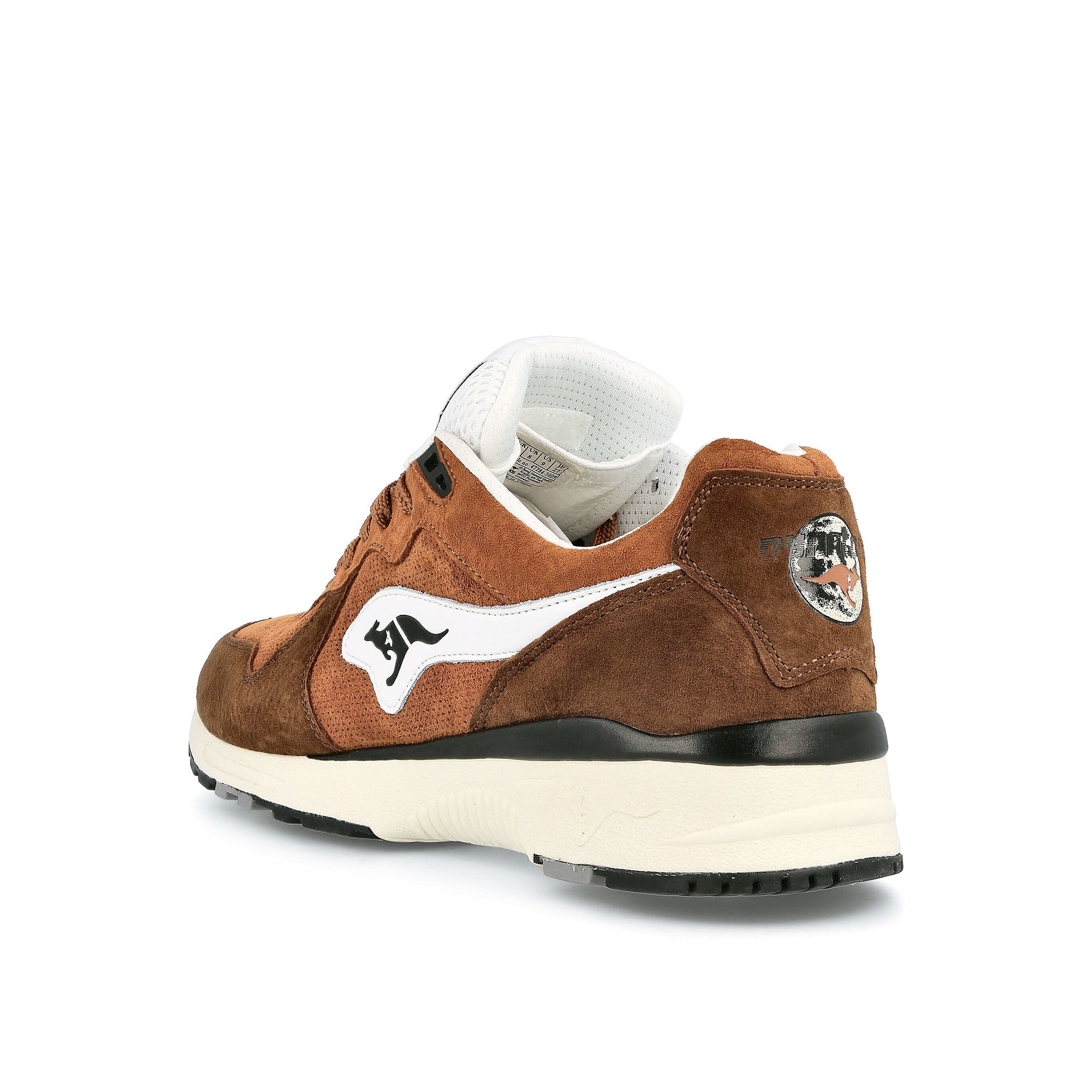 KangaROOS finalist lux Saddle Brown-Coffee Sneakers Material | Overkill