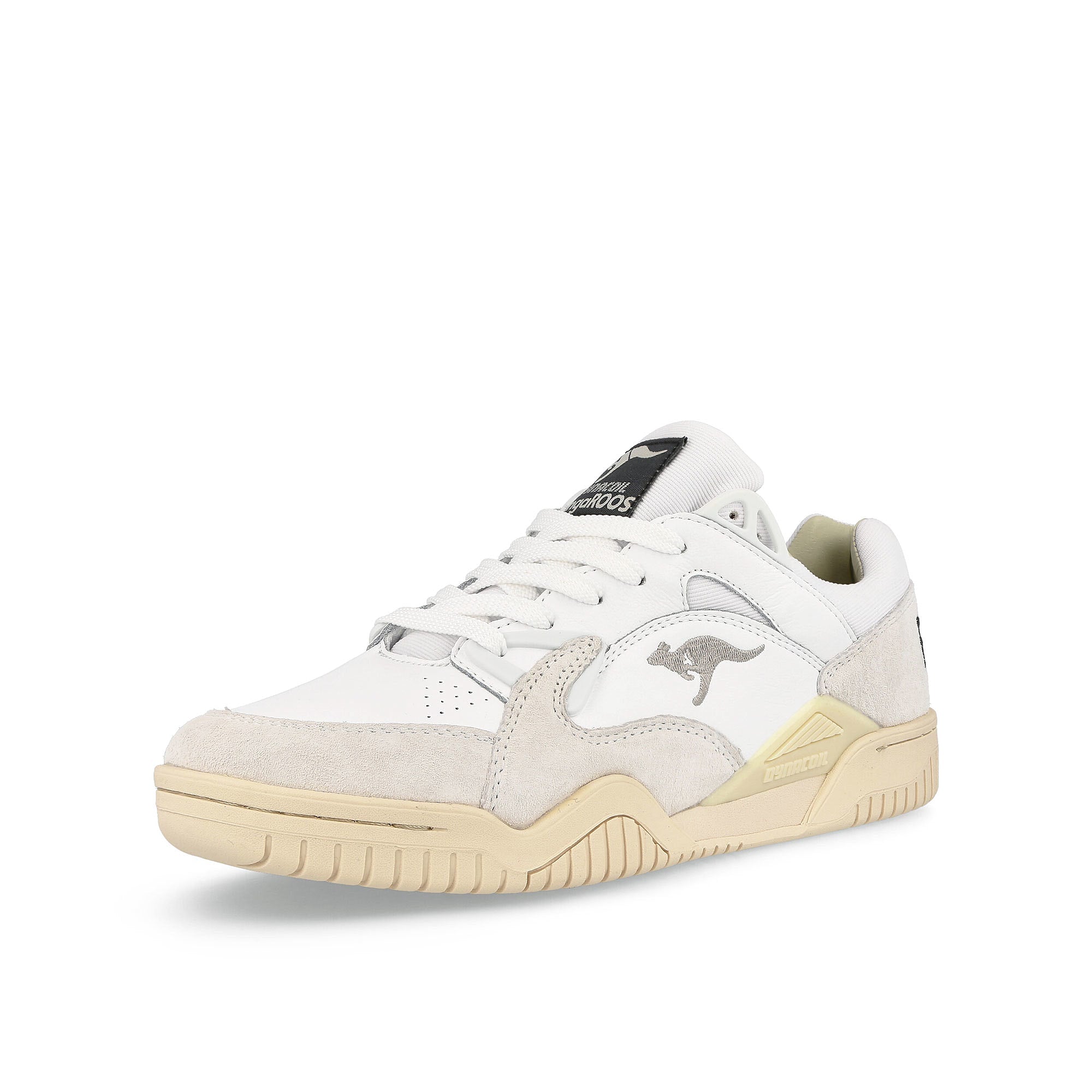 KangaROOS true 3 pointer White Sneakers Close Up | Overkill