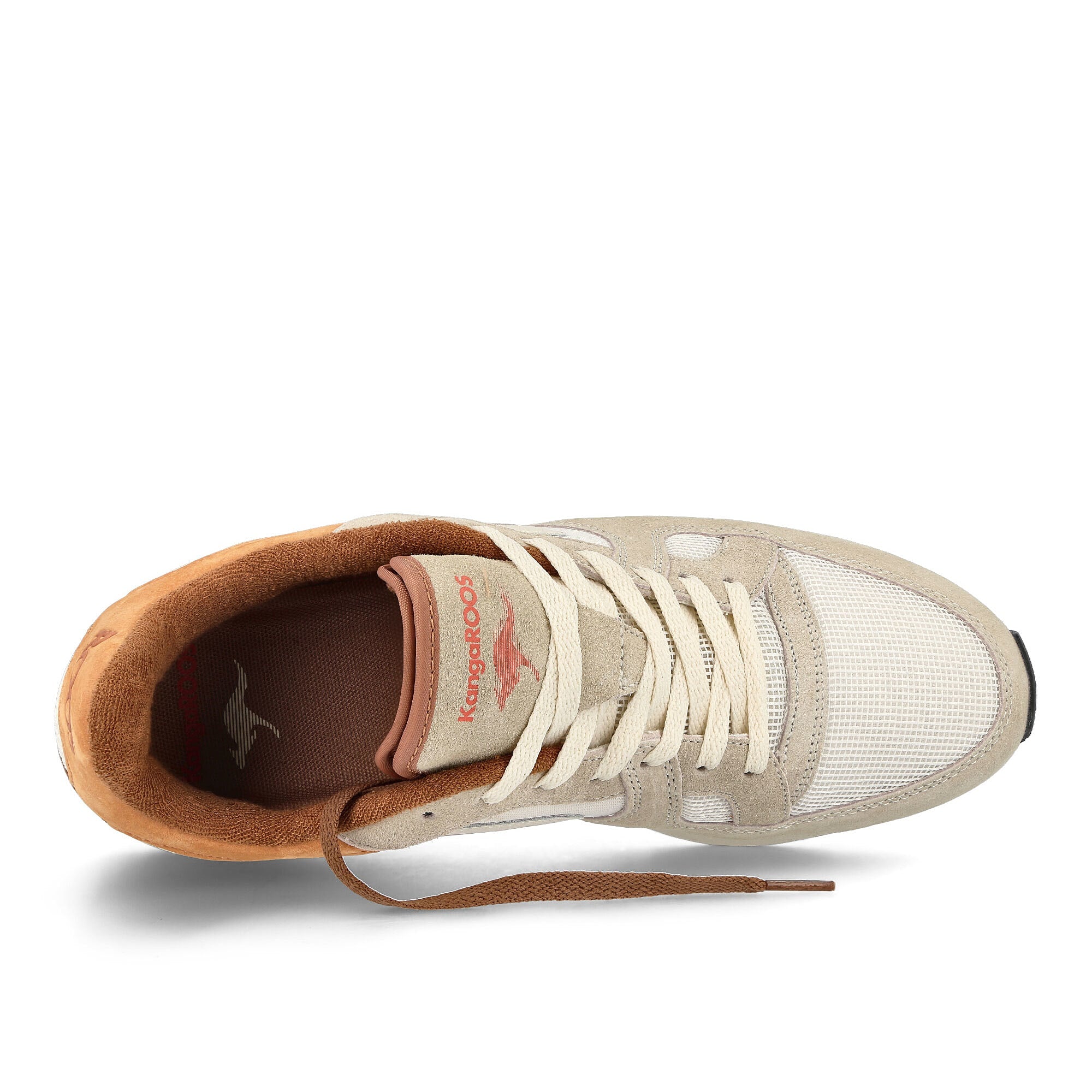 KangaROOS Coil R1 OG Pop Cream White-Peach Blush Low Top Sneakers Detailfoto | Overkill