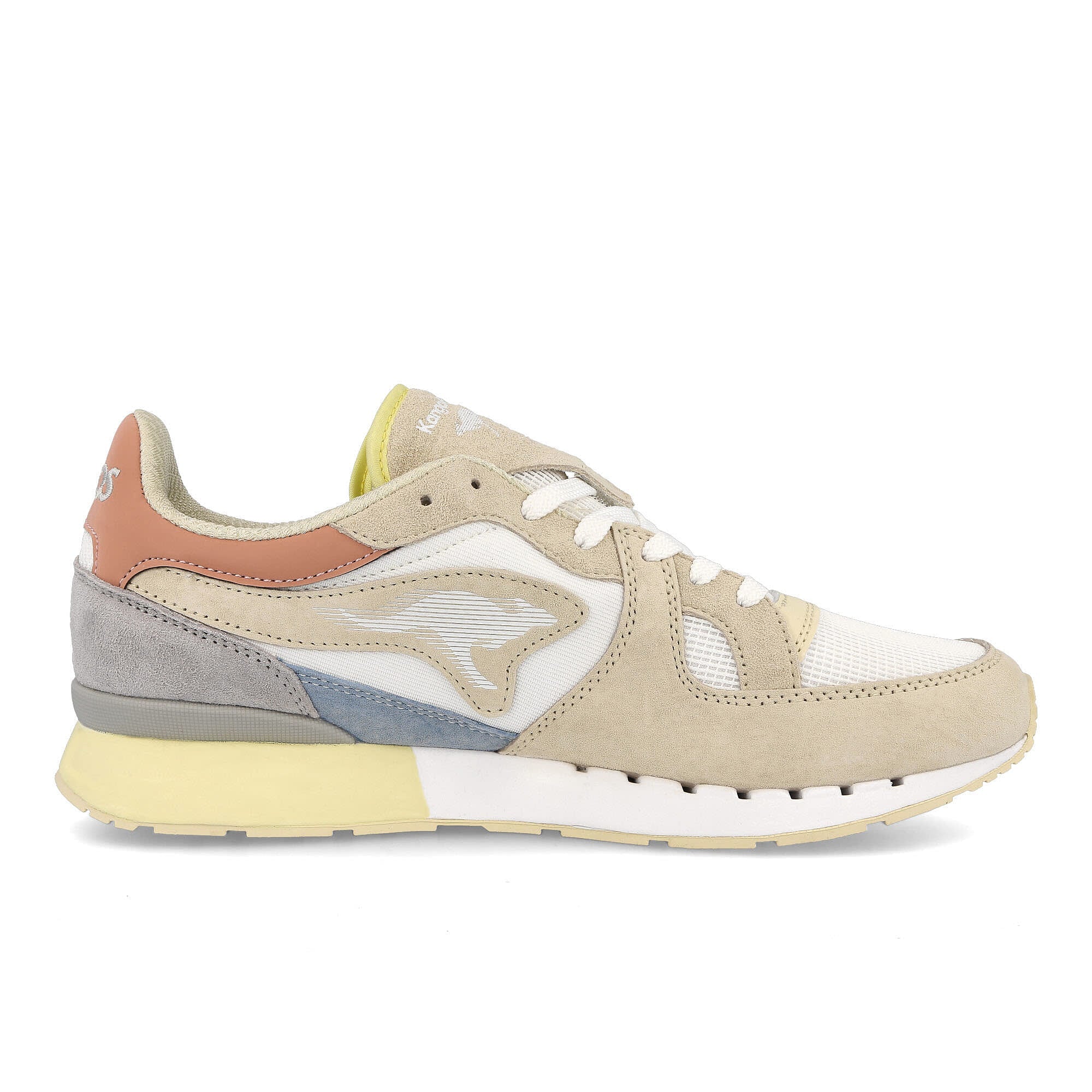 KangaROOS coil-r1 og pop Off White-Peach Sneakers Silhouette | Overkill