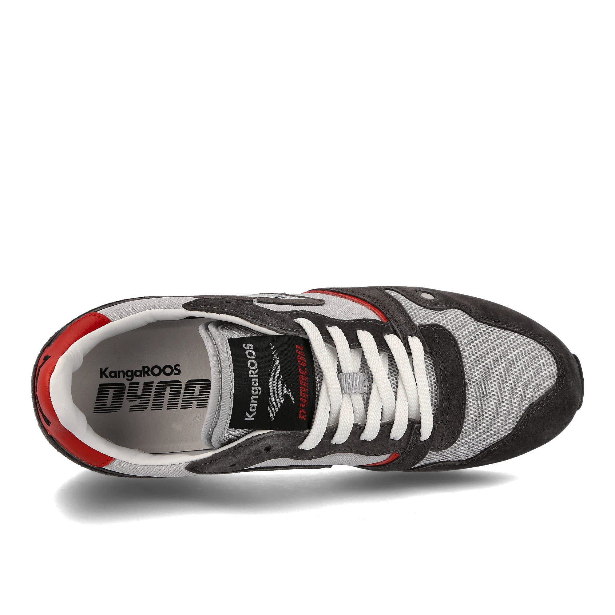 KangaROOS coil-rx Steel Grey-Red Sneakers Detailfoto | Overkill