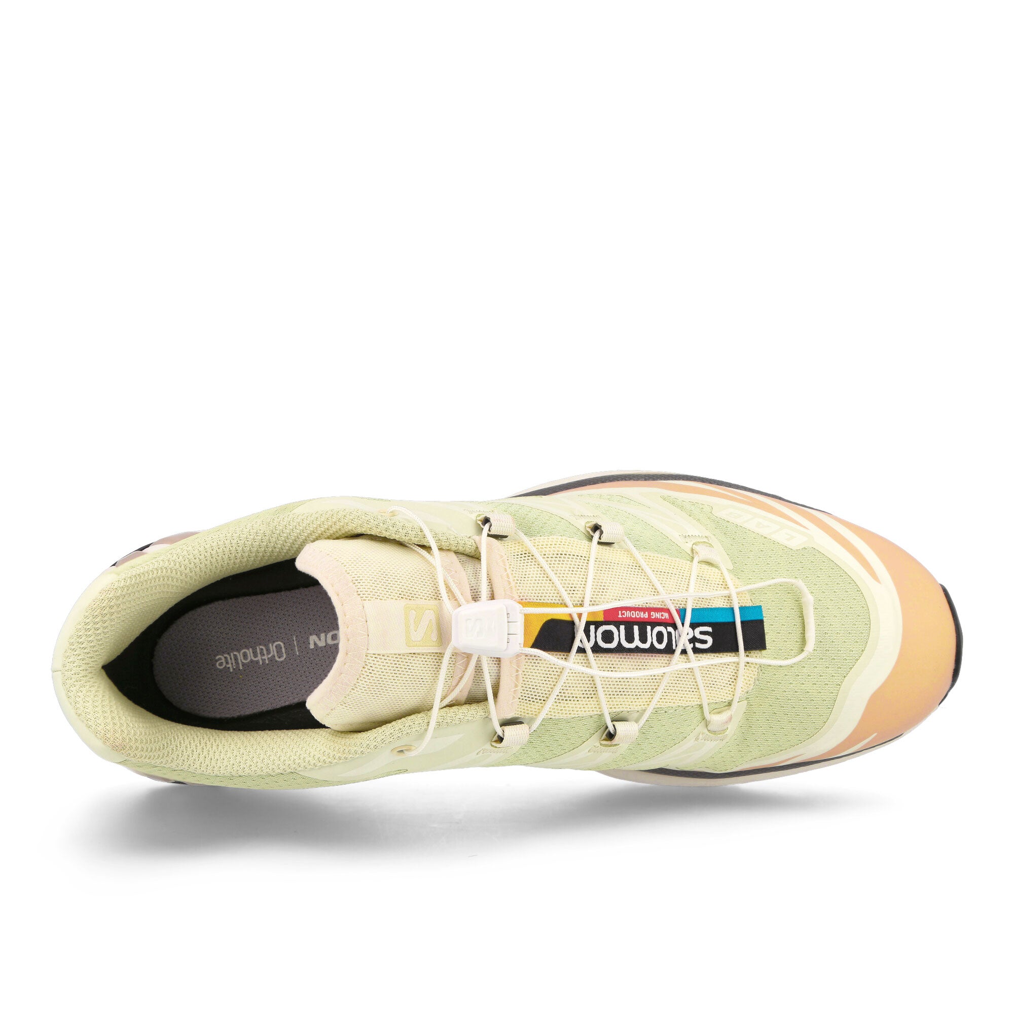 Salomon XT-6 Aloe Wash / Hazelnut / Feather Grey Detail view 1 | Overkill