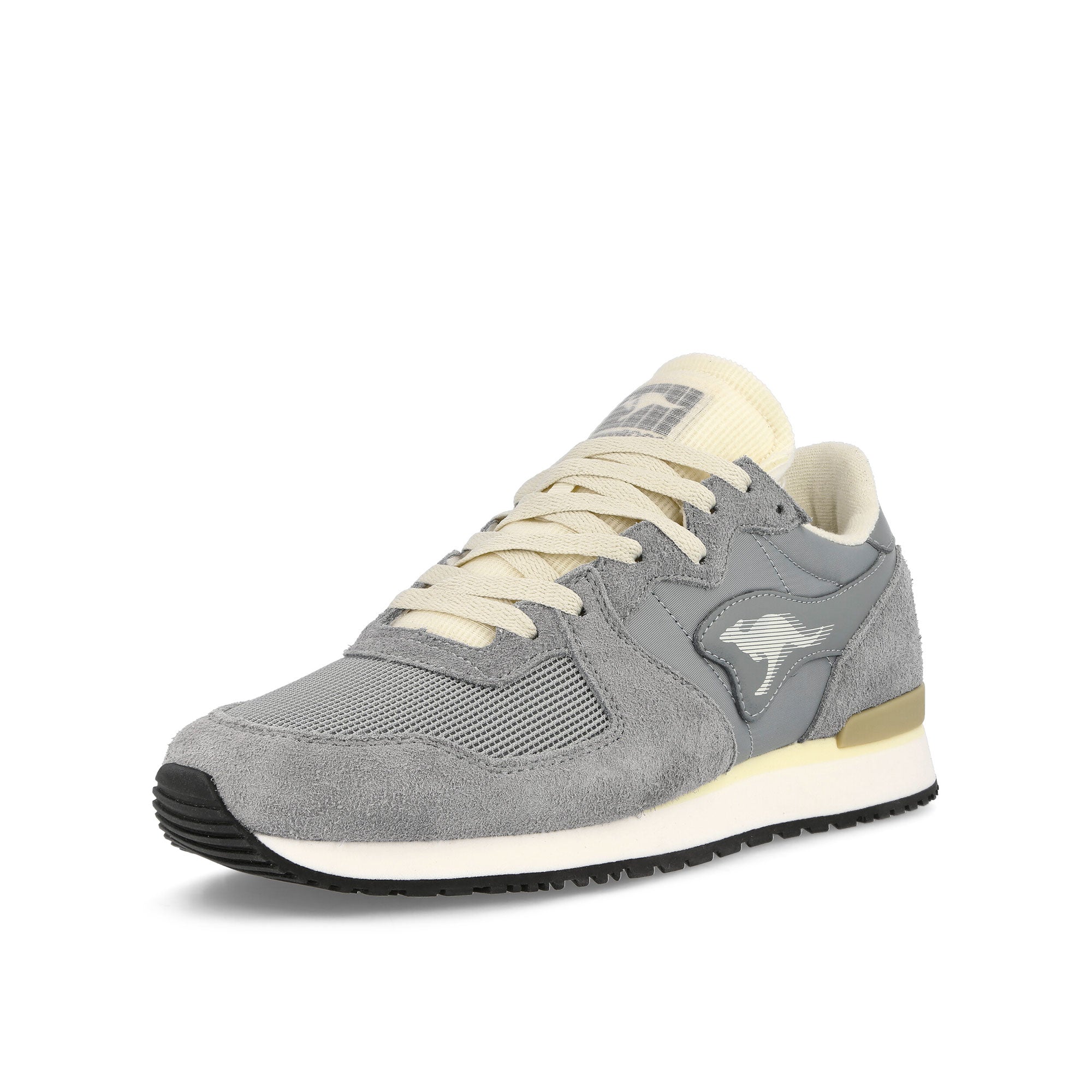 KangaROOS Aussie Mono Quarry Quarry Low Top Sneakers Close Up | Overkill