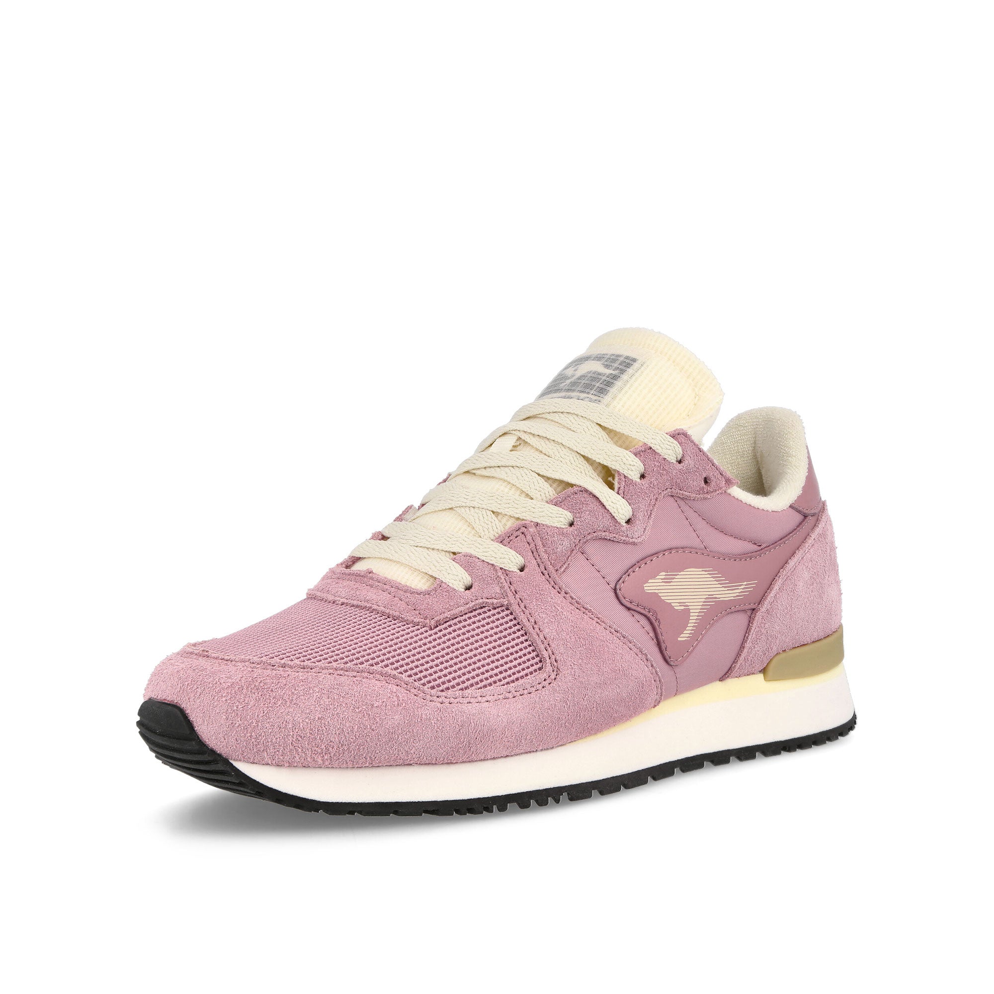 KangaROOS Aussie Mono Rose Pink Low Top Sneakers Close Up | Overkill