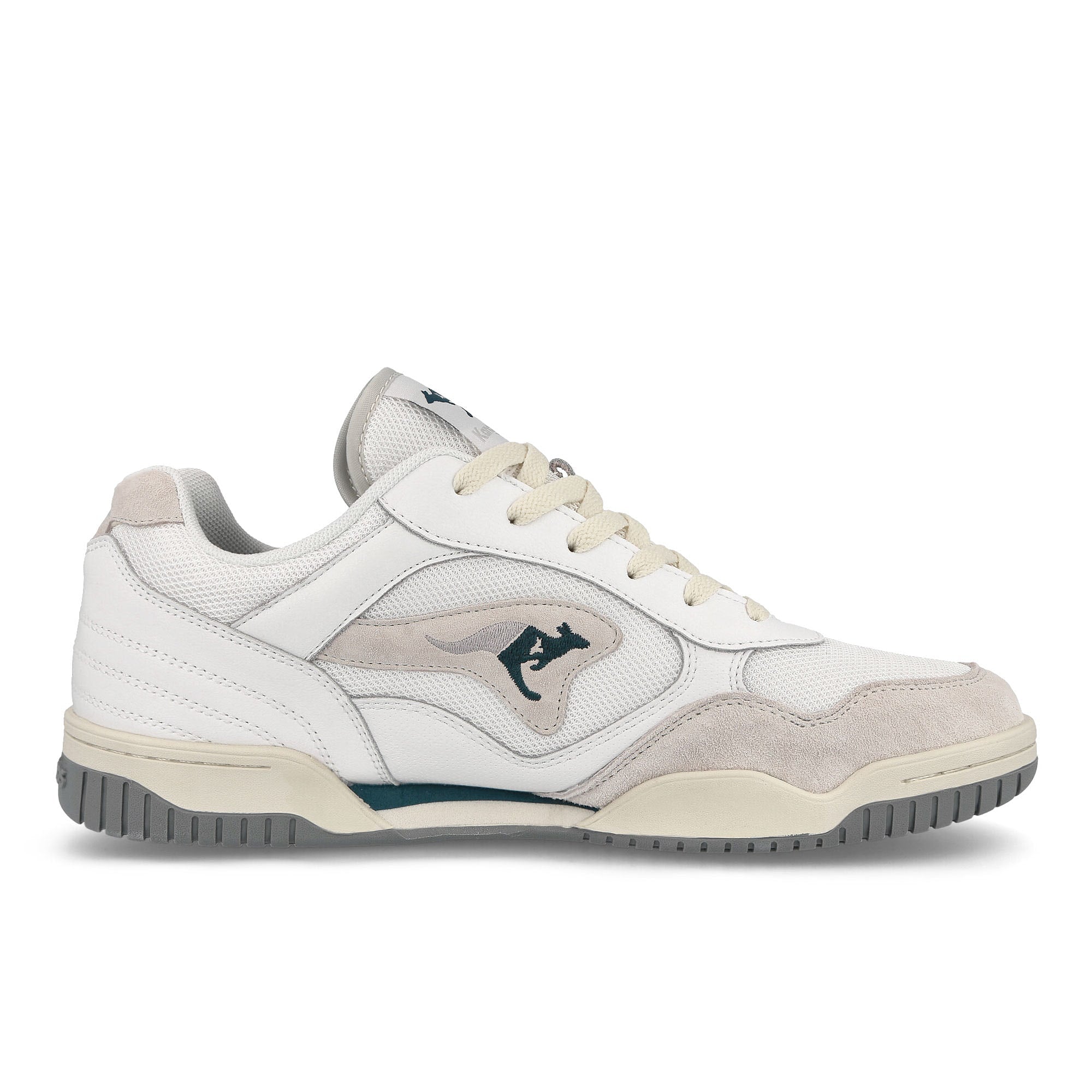 KangaROOS Net OG White-Dark Navy Low Top Sneakers Silhouette | Overkill