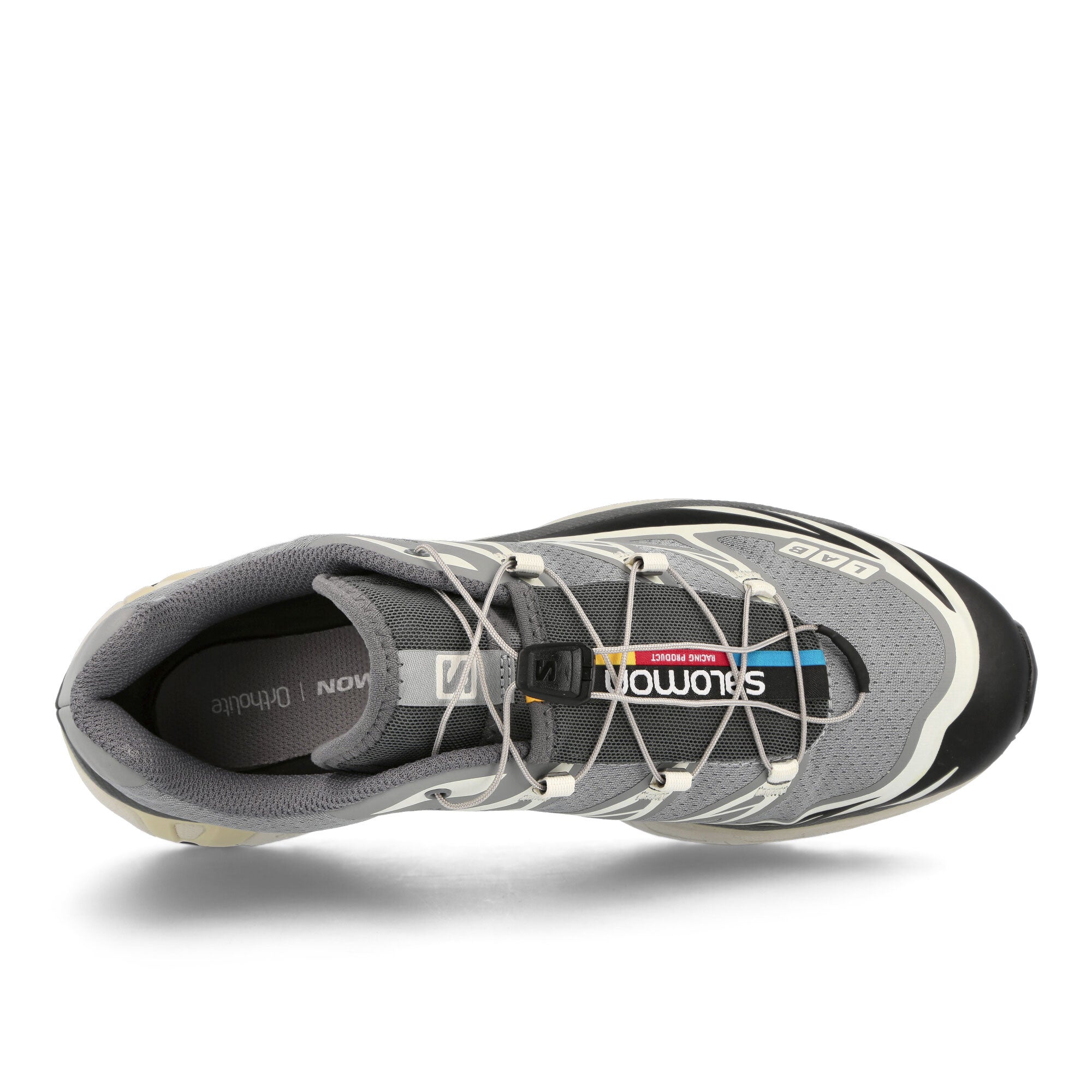 Salomon XT-6 Recut Monument / Phantom / Vanilla Sneakers Detailfoto | Overkill