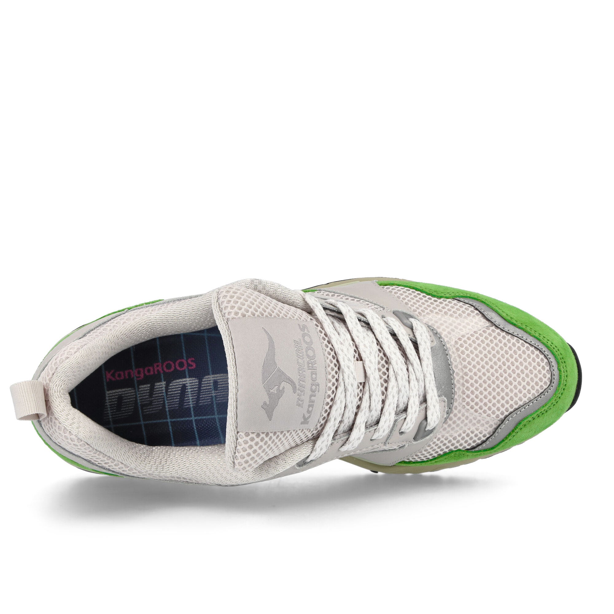 KangaROOS Exo II Ultimate Y2K Green-White Low Top Sneakers Detailfoto | Overkill