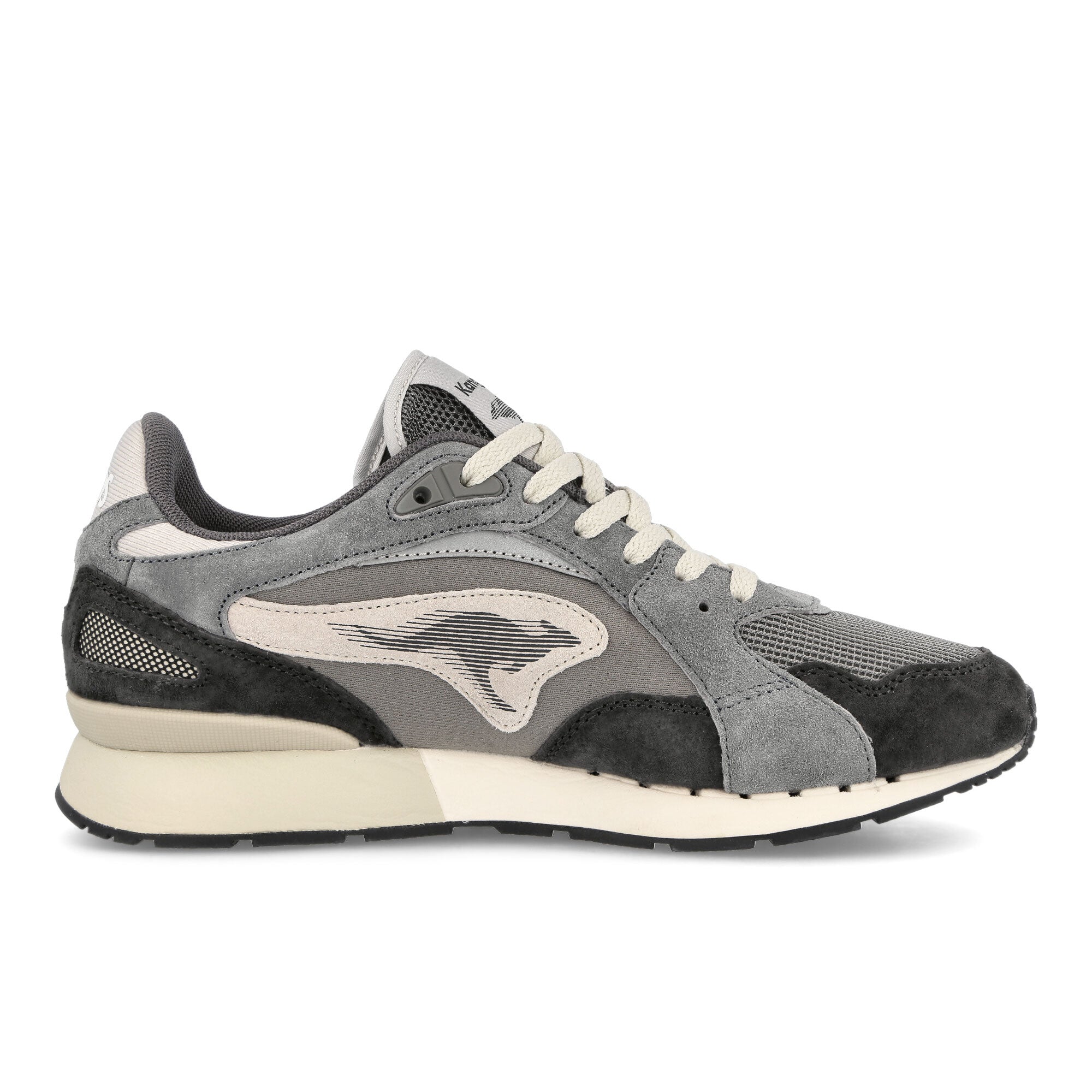 KangaROOS Coil R3 Grey-Raven Low Top Sneakers Silhouette | Overkill