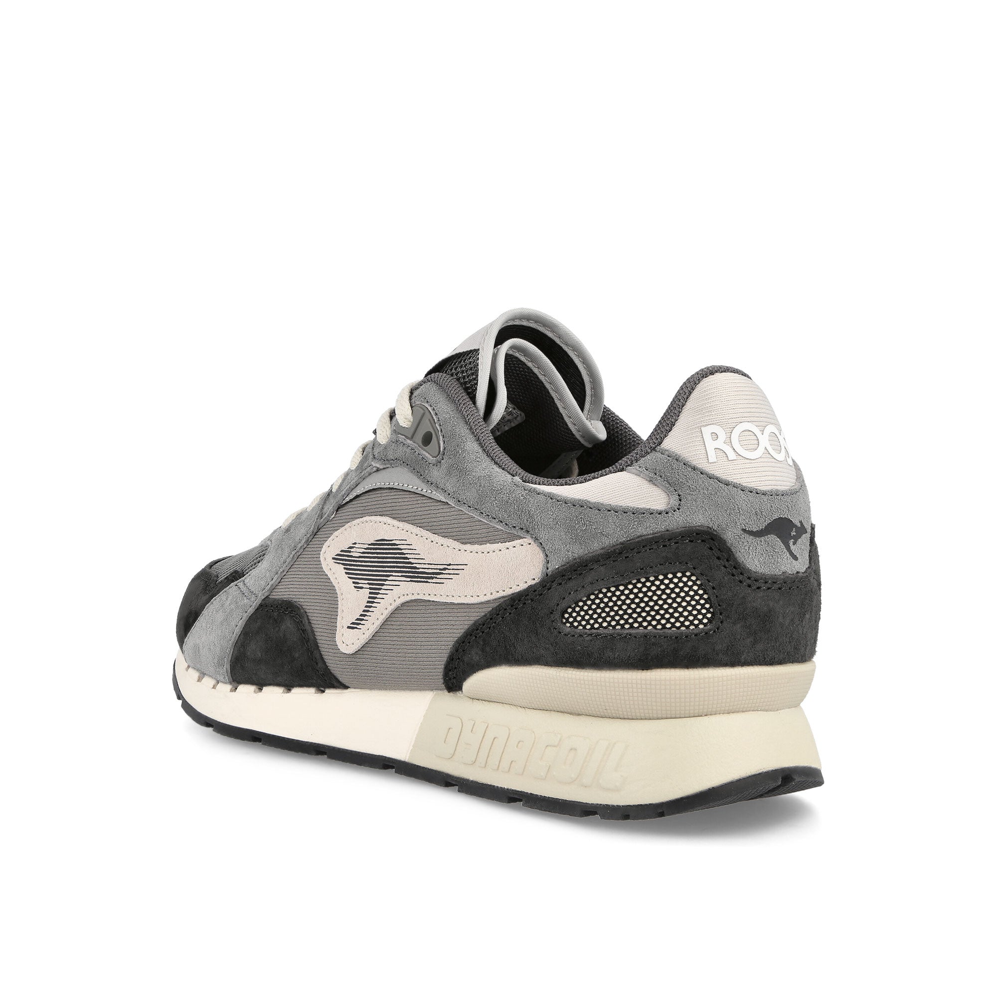KangaROOS Coil R3 Grey-Raven Low Top Sneakers Material | Overkill