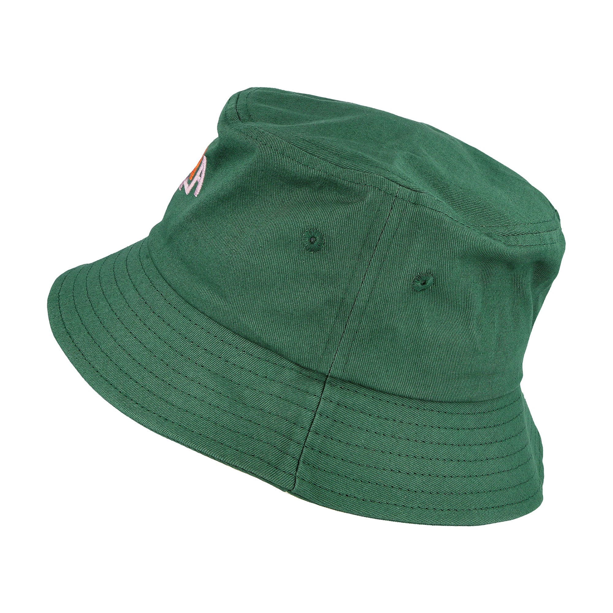 Parra Colored Lightning Logo Bucket Hat Green Bucket Hats Material | Overkill