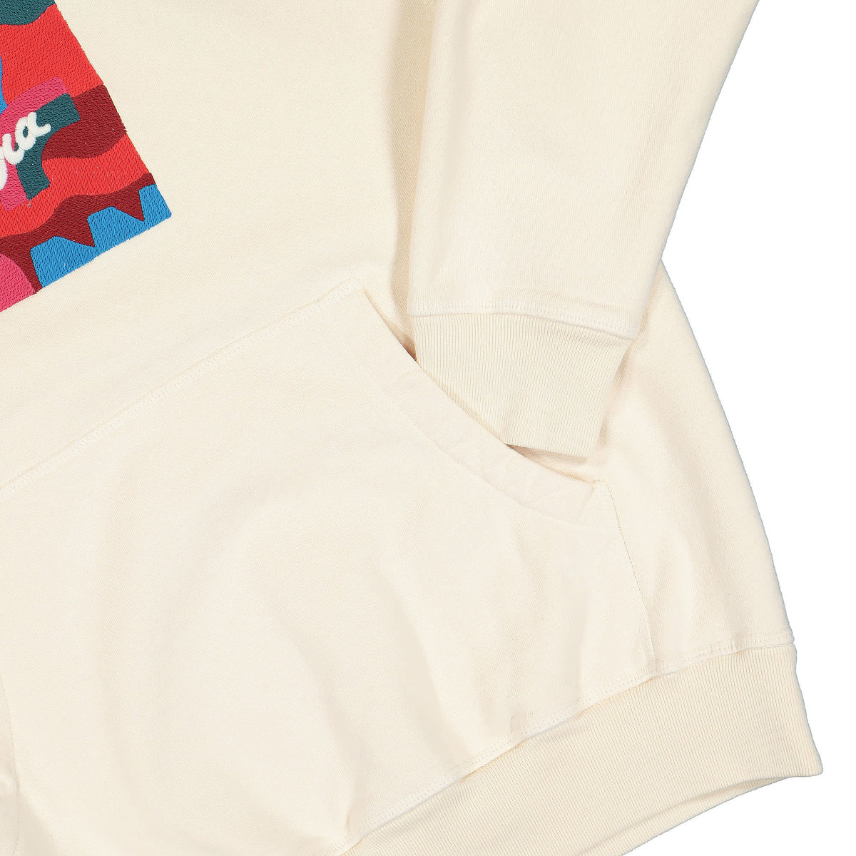 Parra Abstract Shapes Hooded Sweatshirt White Hoodies Detailfoto | Overkill
