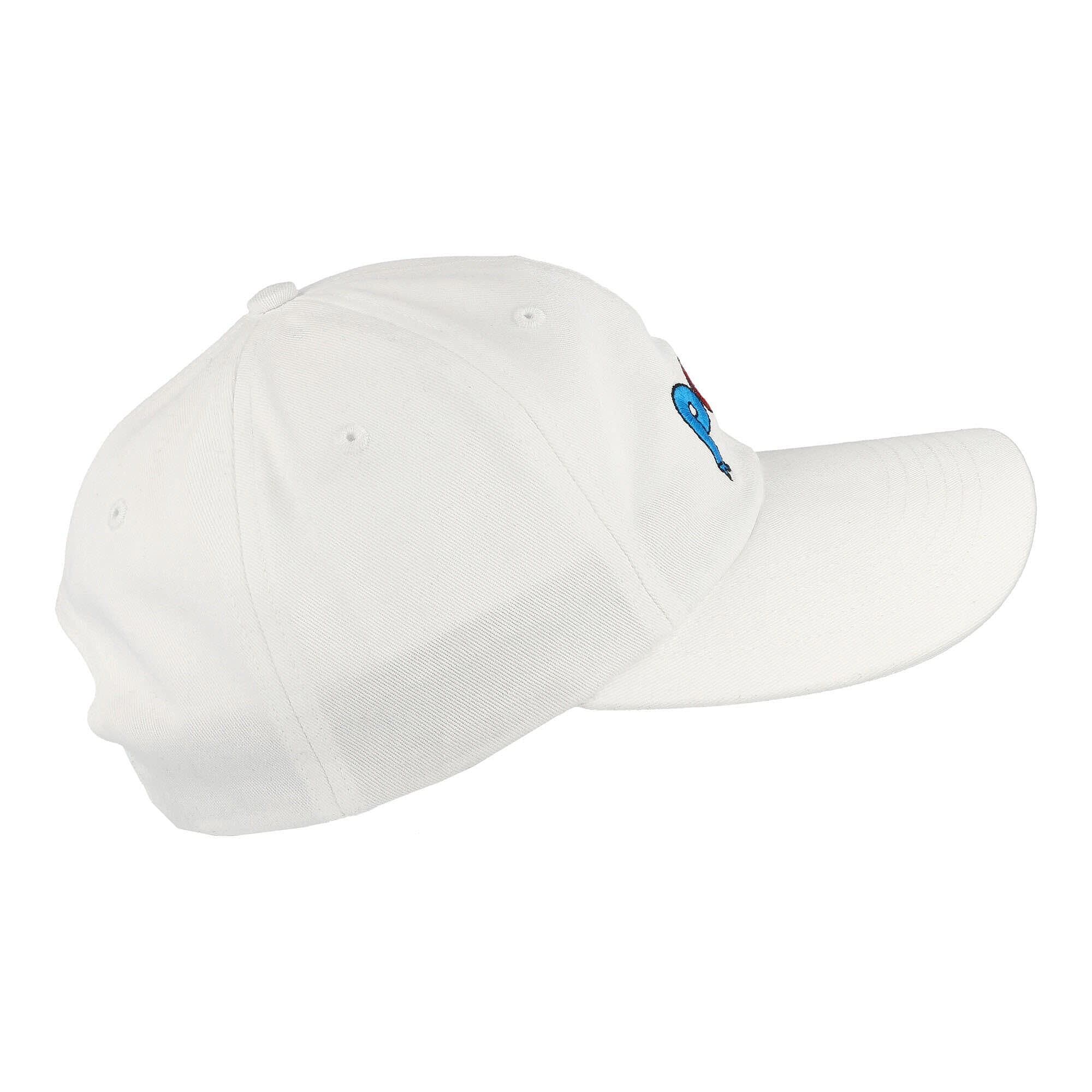 Parra Birdface Font 6 Panel Hat White Caps Detailfoto | Overkill