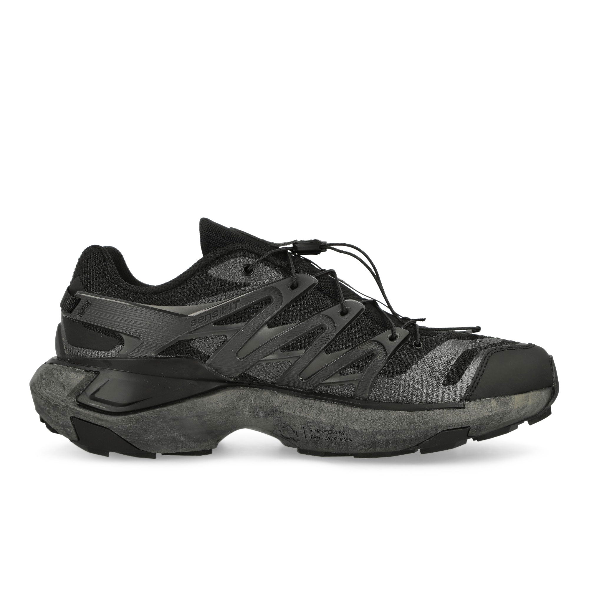 Salomon XT PU.RE Advanced Black / Black / Phantom Low Top Sneakers Silhouette | Overkill