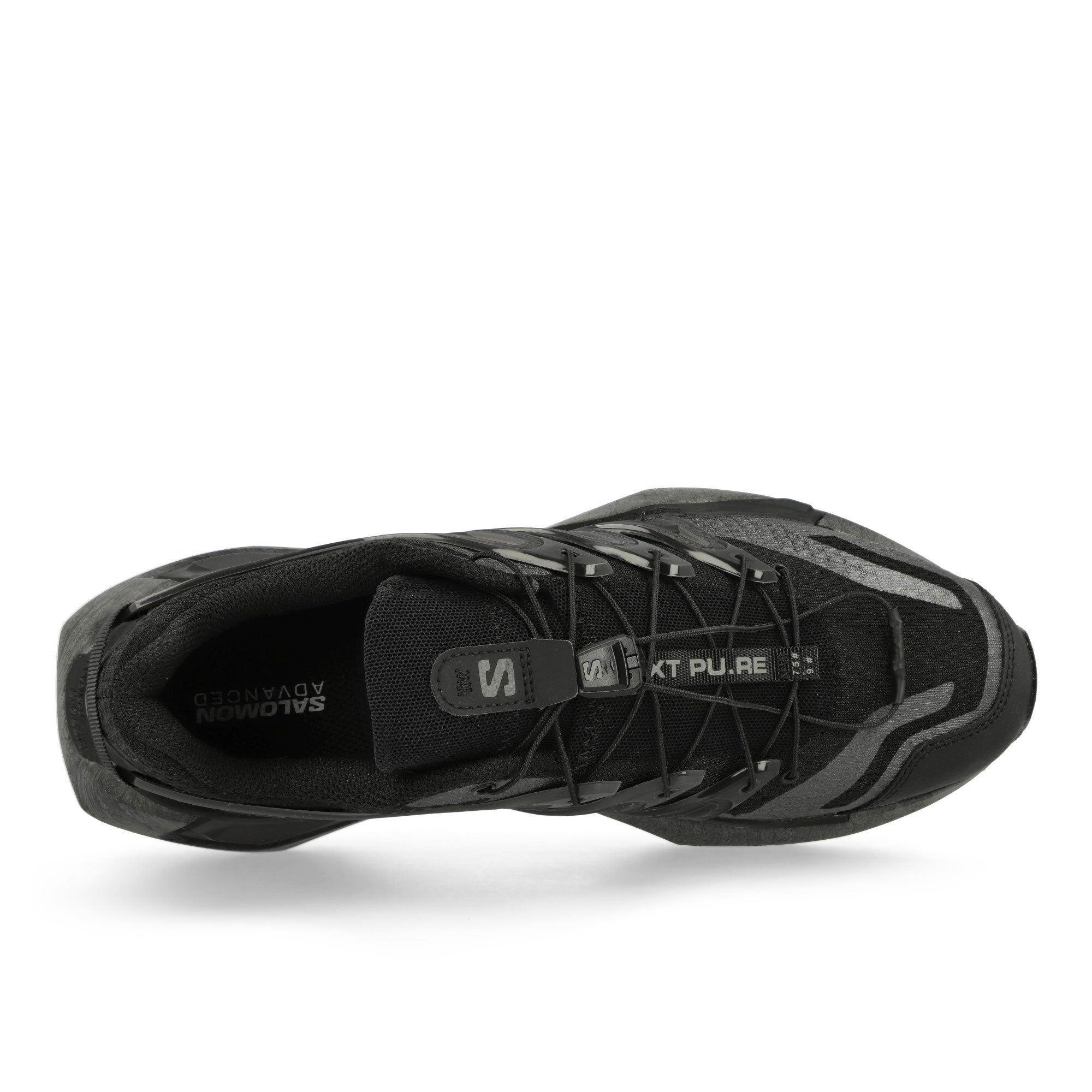 Salomon XT PU.RE Advanced Black / Black / Phantom Low Top Sneakers Detailfoto | Overkill