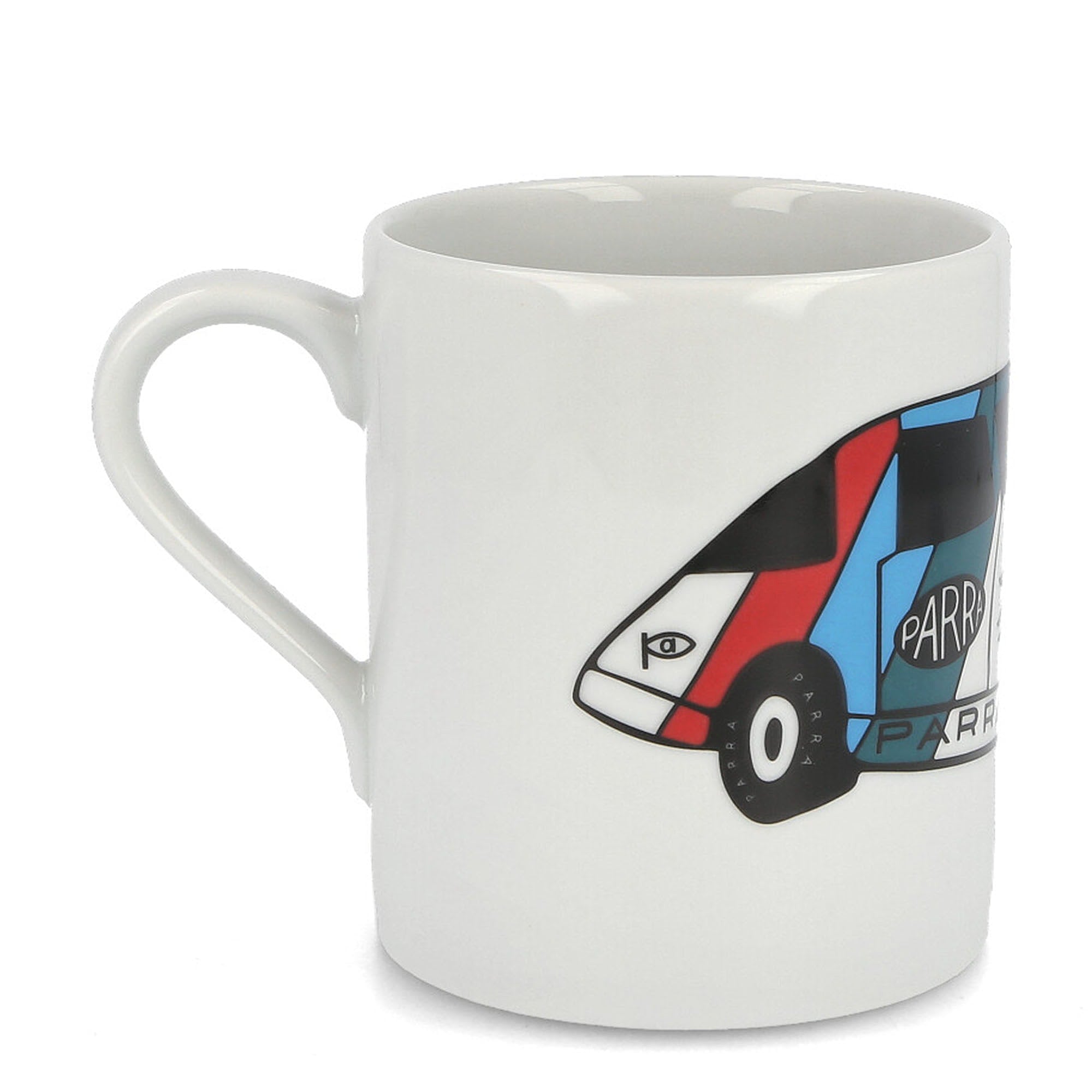 Parra Racing Team Mug White Mugs & Bottles Close-up | Overkill