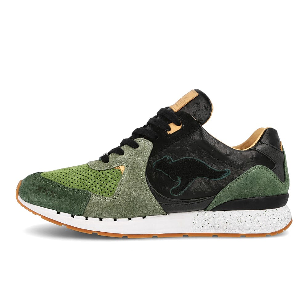 KangaROOS SneakerBAAS x KangaROOS Coil-R2 Hemp Green Jet Black / Green | Overkill