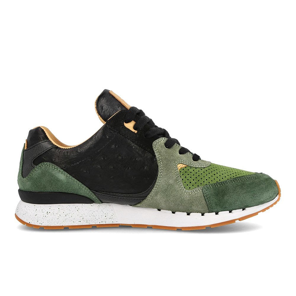 KangaROOS SneakerBAAS x KangaROOS Coil-R2 Hemp Green Jet Black / Green Material | Overkill