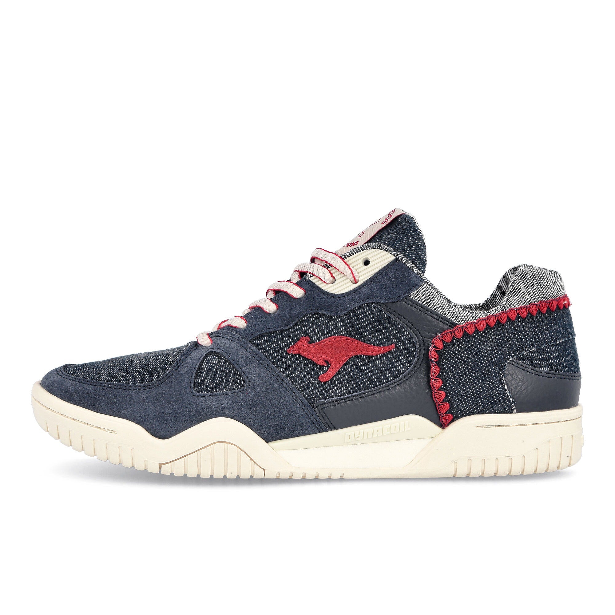 KangaROOS roostraditions denim Dark Navy-Red Sneakers 47509 000 4020 | Overkill