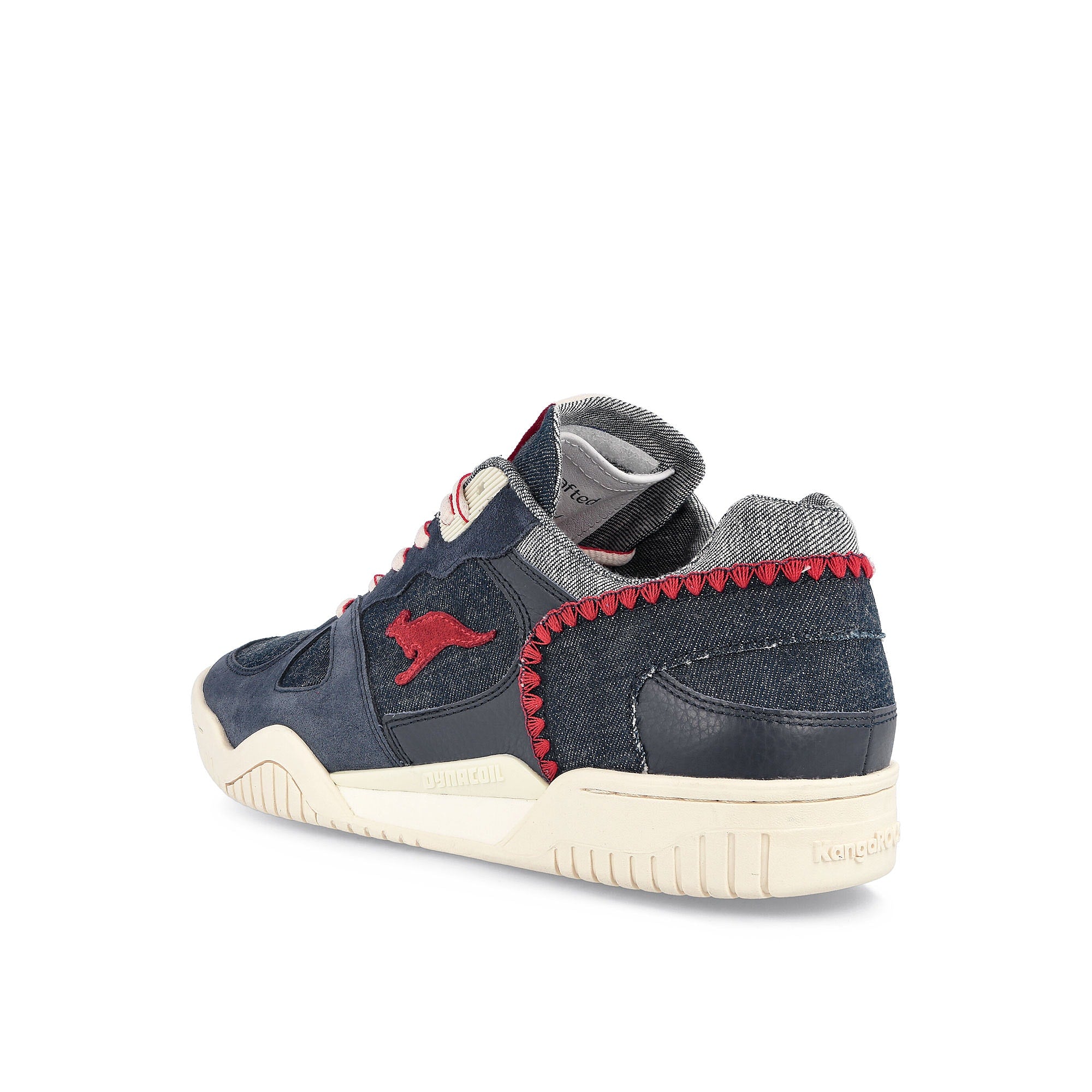 KangaROOS roostraditions denim Dark Navy-Red Sneakers Material | Overkill