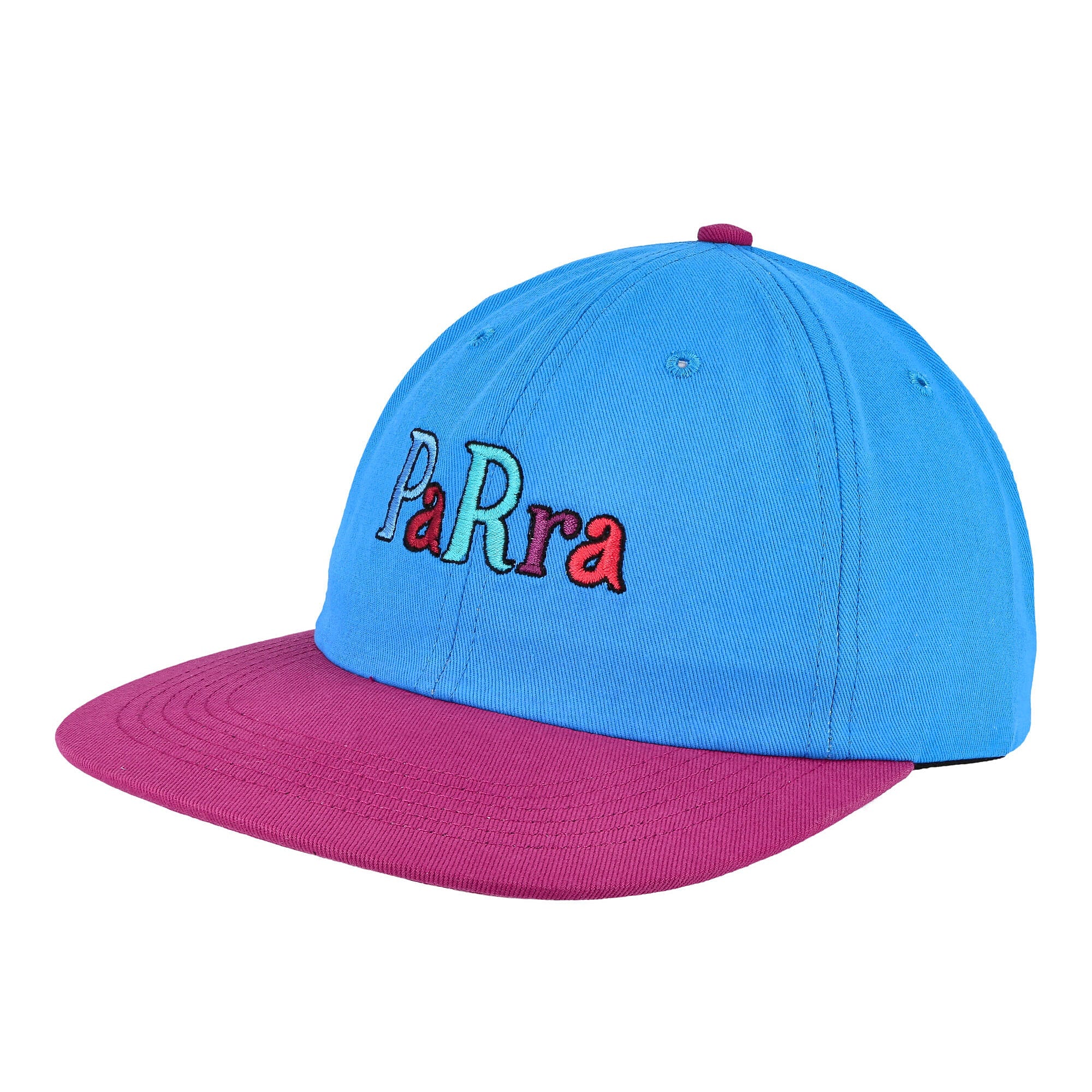 Parra Serif Logo 6 Panel Hat Multi Caps 47540 | Overkill