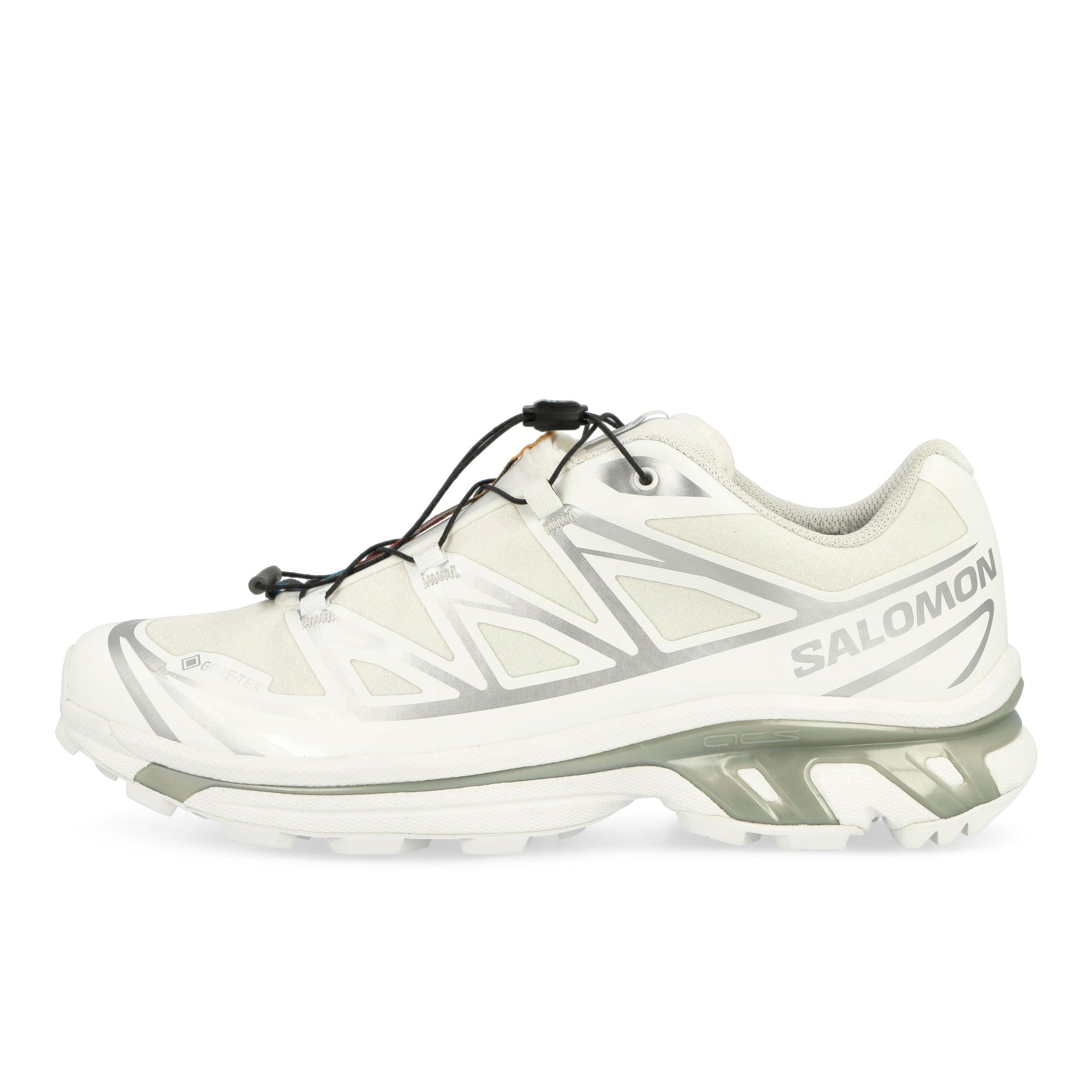 Salomon XT-6 GTX White / White / Footwear Silver Low Top Sneakers 475811 | Overkill